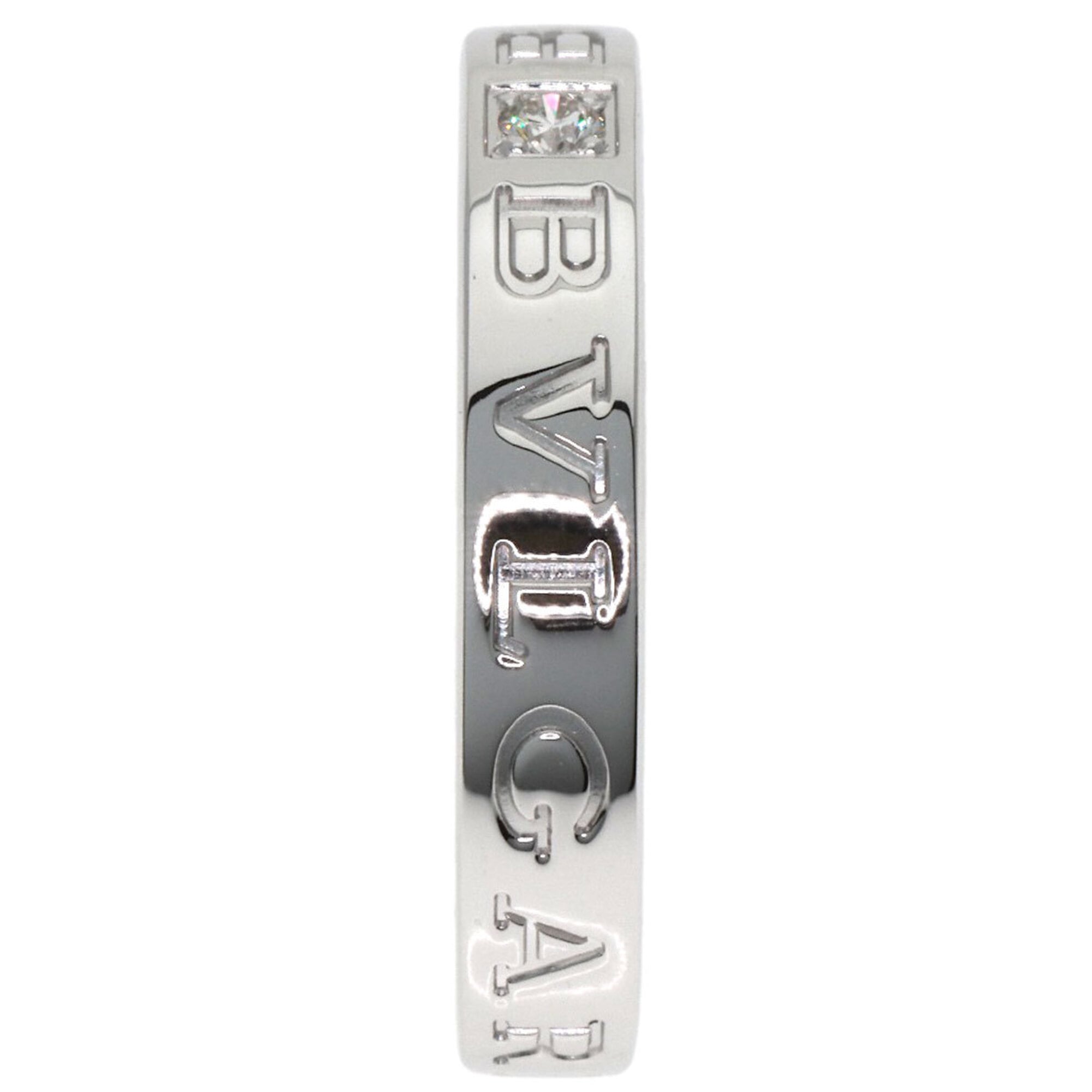 Bvlgari White Gold White Gold (18K) Band Ring (Pre-Owned)