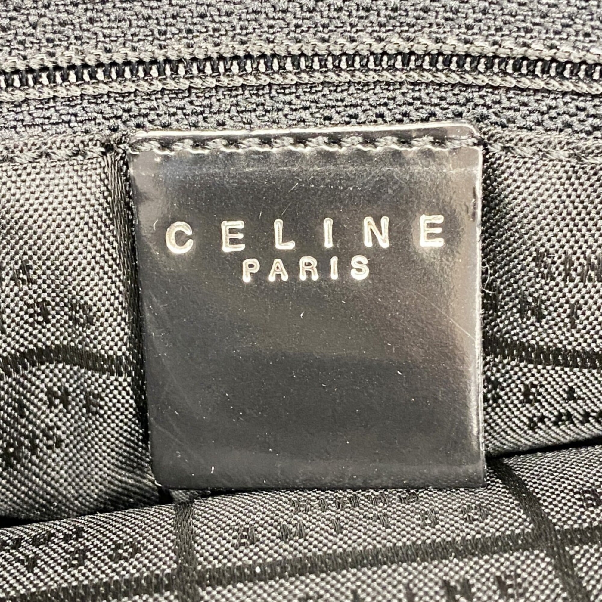 Celine Black Silver Shoulder Bag (Pre-Owned)