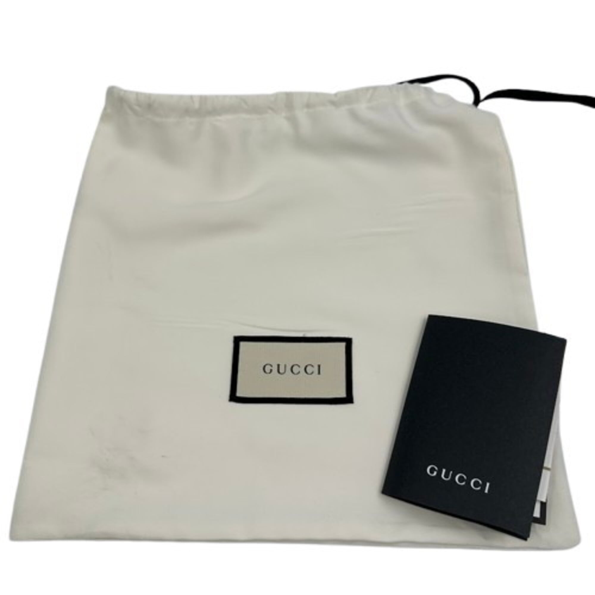 Gucci Gg Marmont Black Leather Shoulder Bag (Pre-Owned)