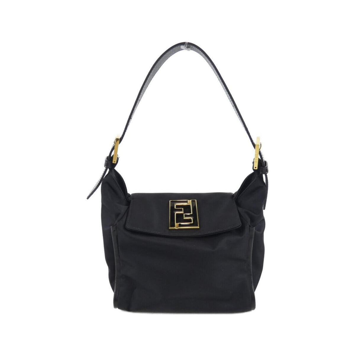 Fendi Black Nylon Shoulder Bag (Pre-Owned)