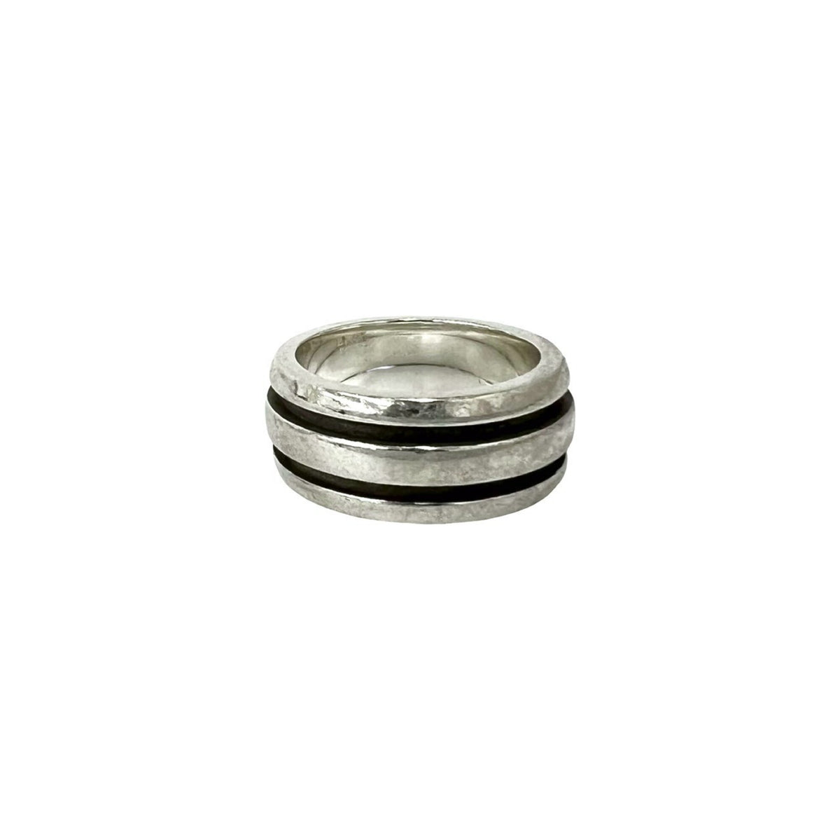 Tiffany Silver Silver 925 Band Ring (Pre-Owned)