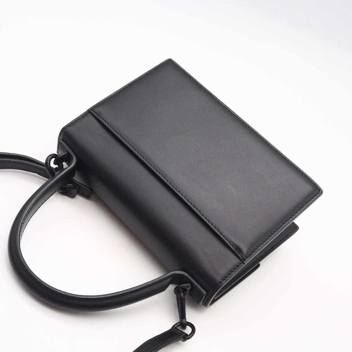 Balenciaga Black Leather Handbag (Pre-Owned)