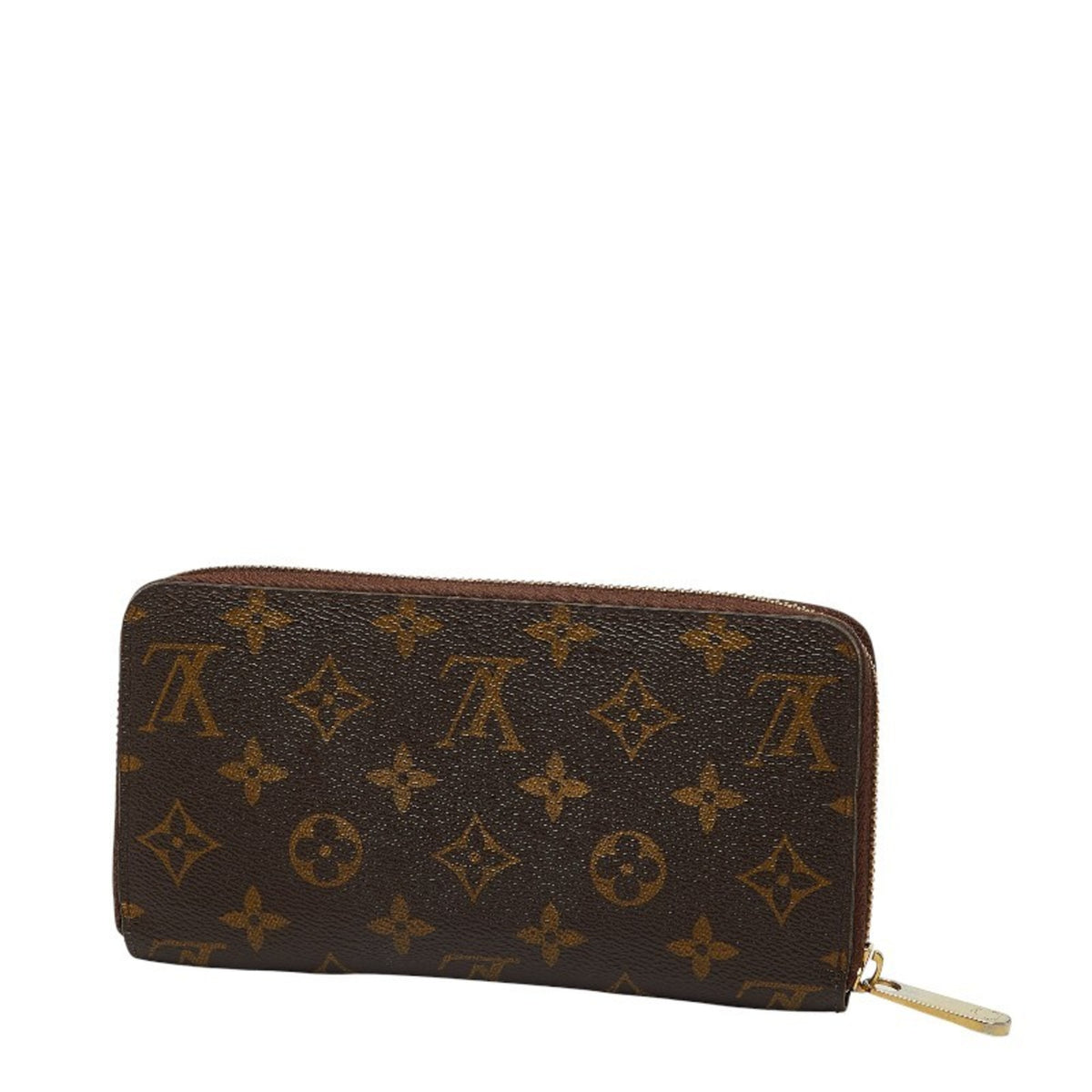 Louis Vuitton Monogram Brown Pvc Long Wallet (Bi-Fold) (Pre-Owned)