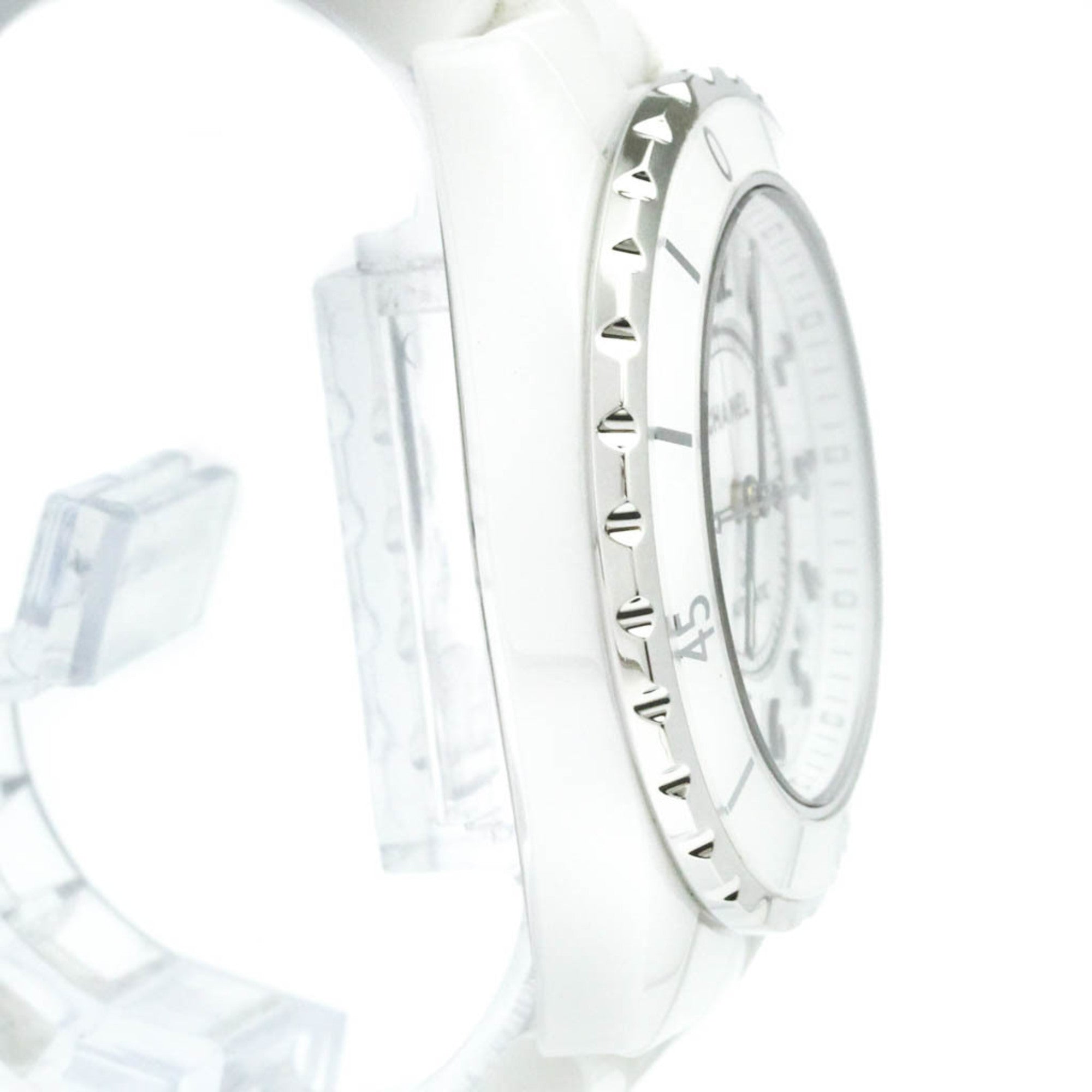Chanel J12 Automatic Watch Ceramic And Stainless Steel Watch (Pre-Owned)