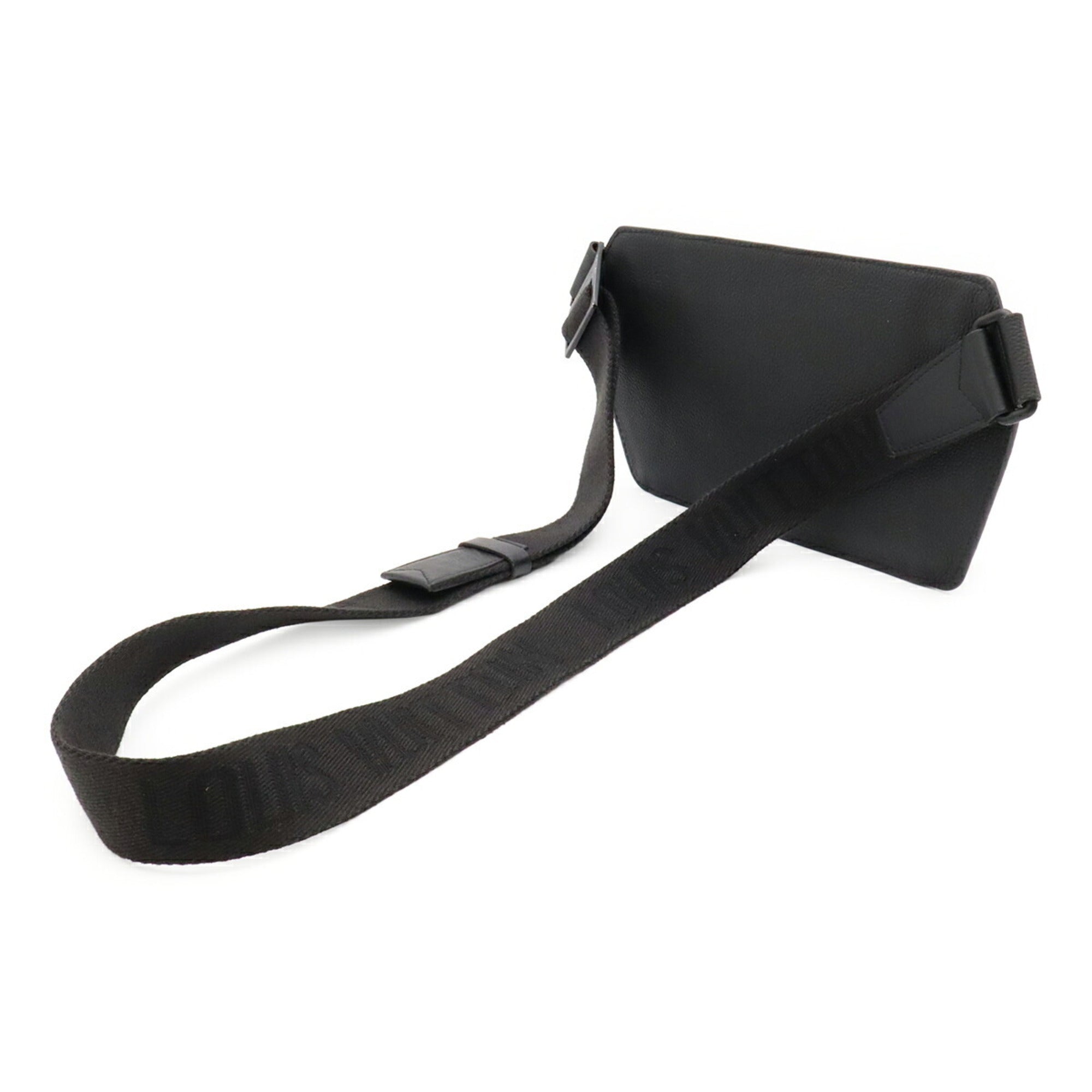 Louis Vuitton Black Noir Leather Sling Bag (Pre-Owned)