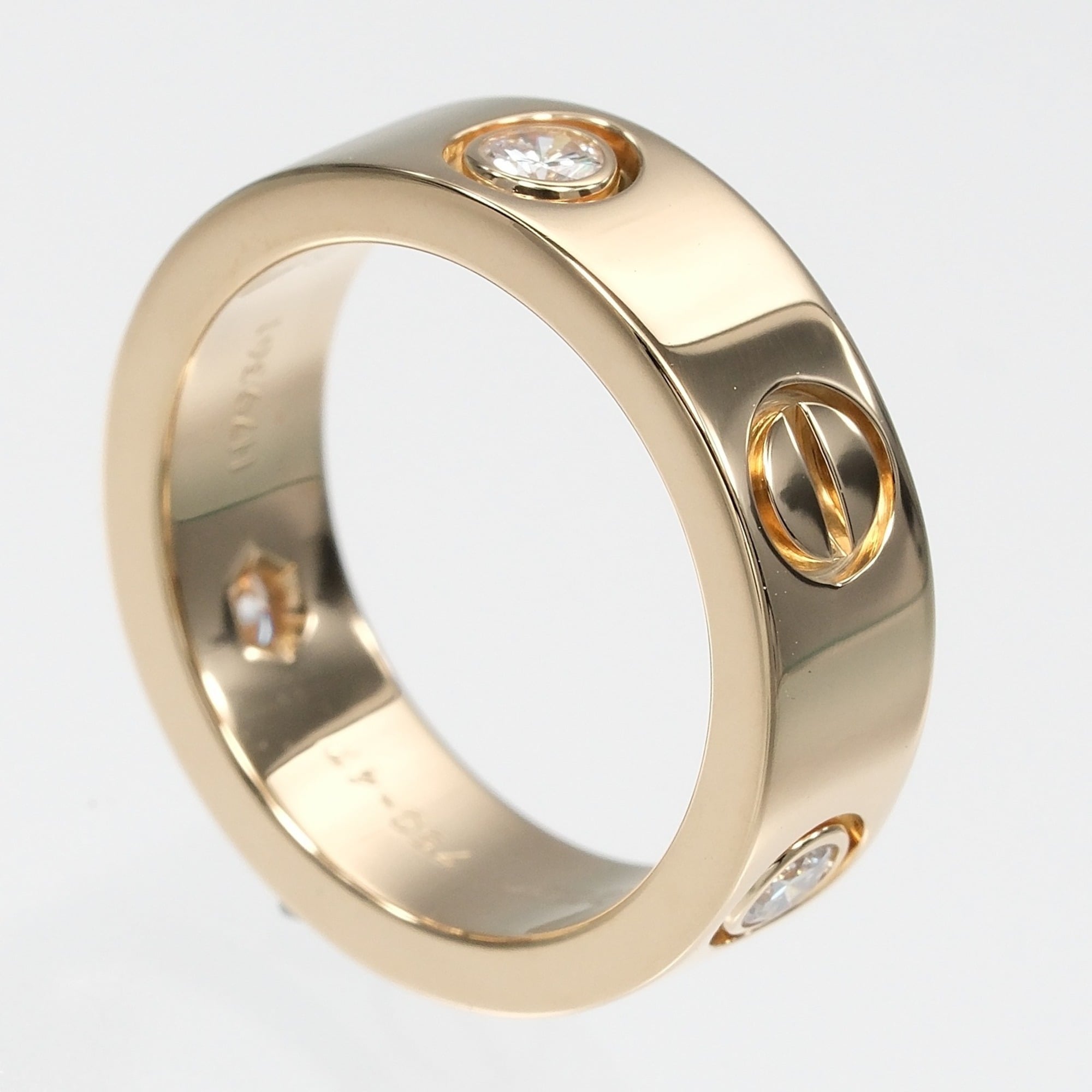 Cartier Yellow Gold Yellow Gold Band Ring (Pre-Owned)