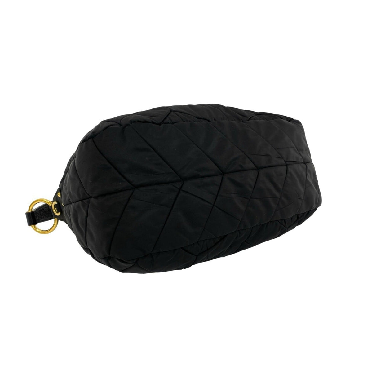 Prada Black Nylon Handbag Shoulder Bag (Pre-Owned)