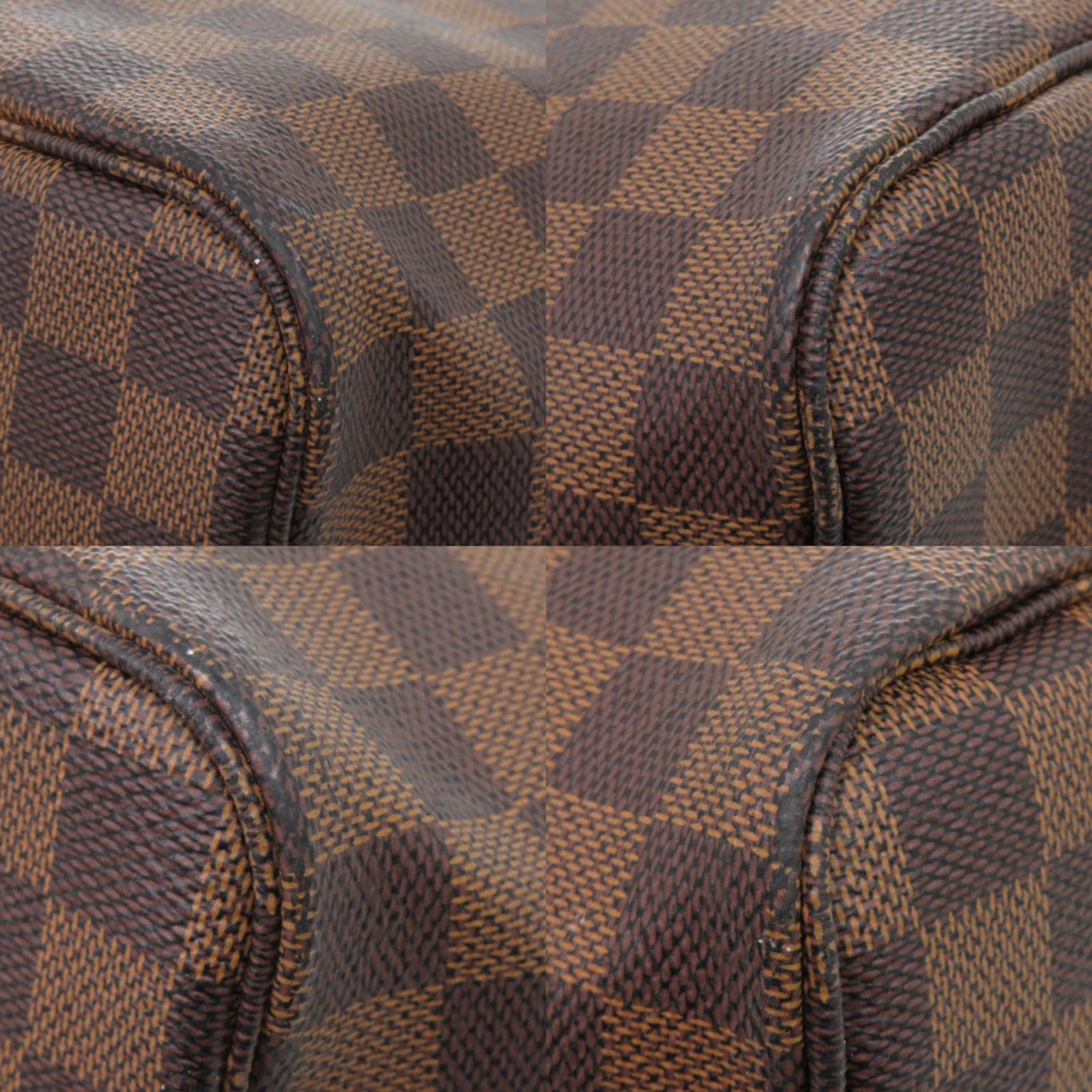 Louis Vuitton Brown Damier Canvas Ebene Damier Canvas Tote Bag (Pre-Owned)