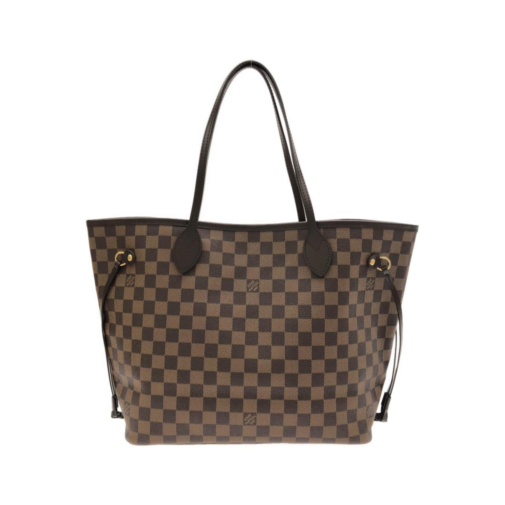 Louis Vuitton Damier Ebene Rose Ballerine Coated Canvas Handbag Pouch (Pre-Owned)
