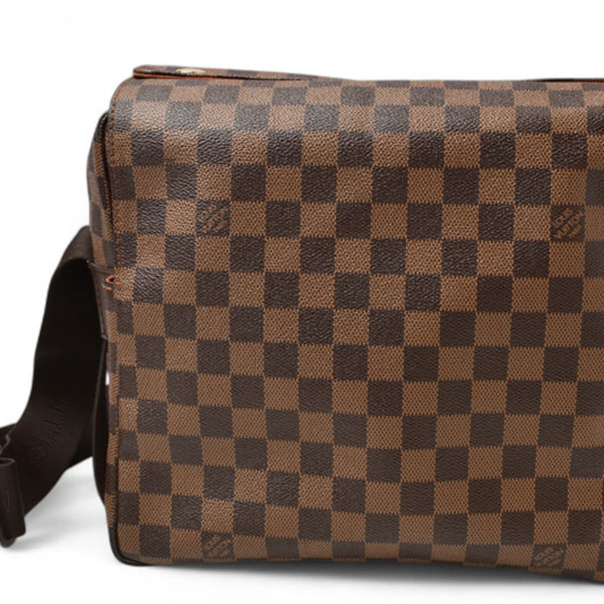 Louis Vuitton Damier Brown Damier Canvas Coated Canvas Shoulder Bag (Pre-Owned)