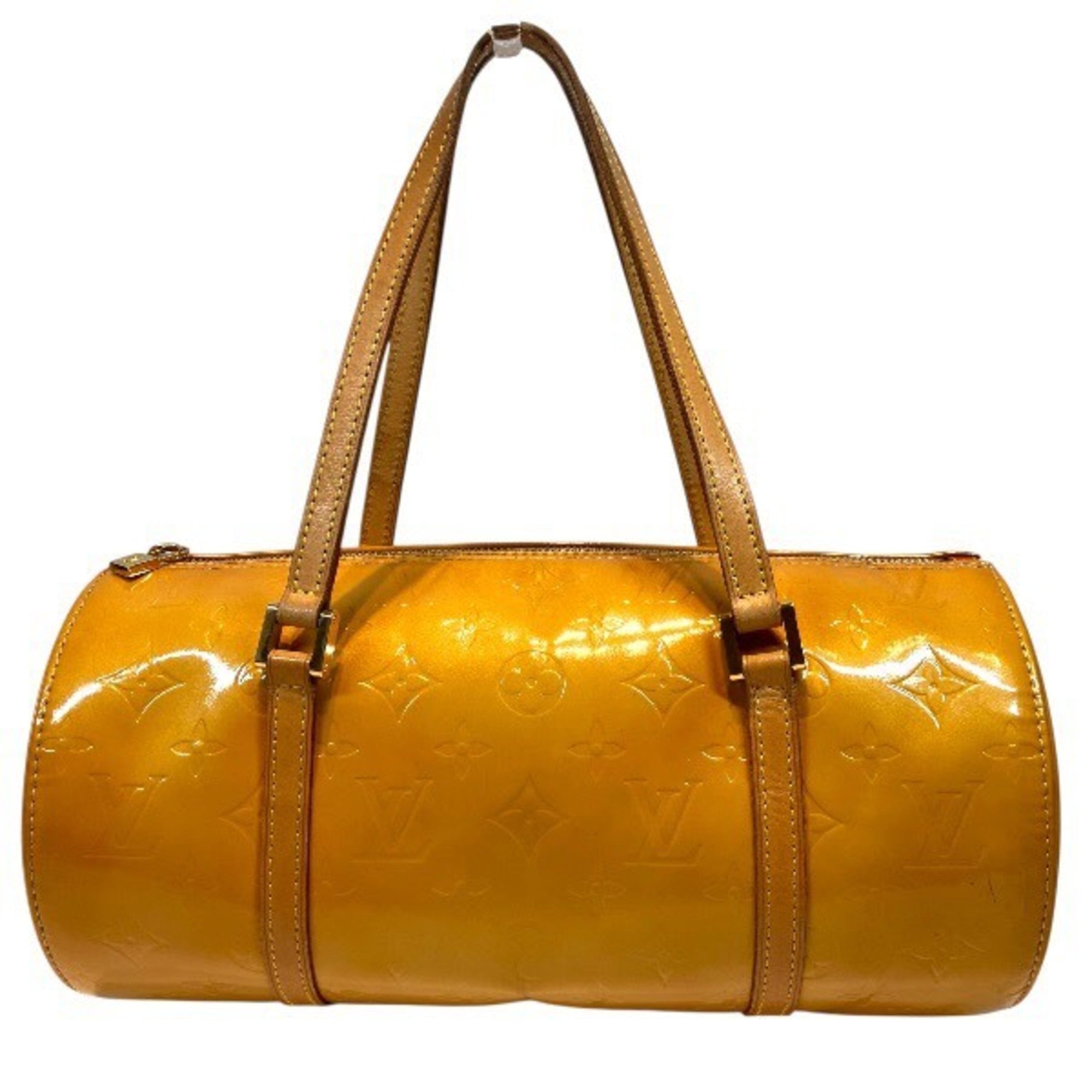 Louis Vuitton Beige Vernis Handbag (Pre-Owned)