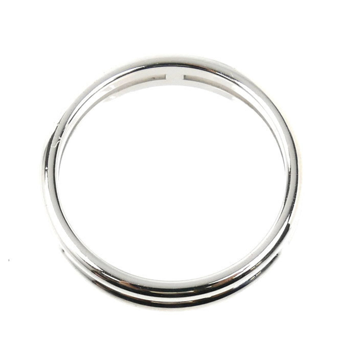 Hermes White Gold (18K) Band Ring (Pre-Owned)