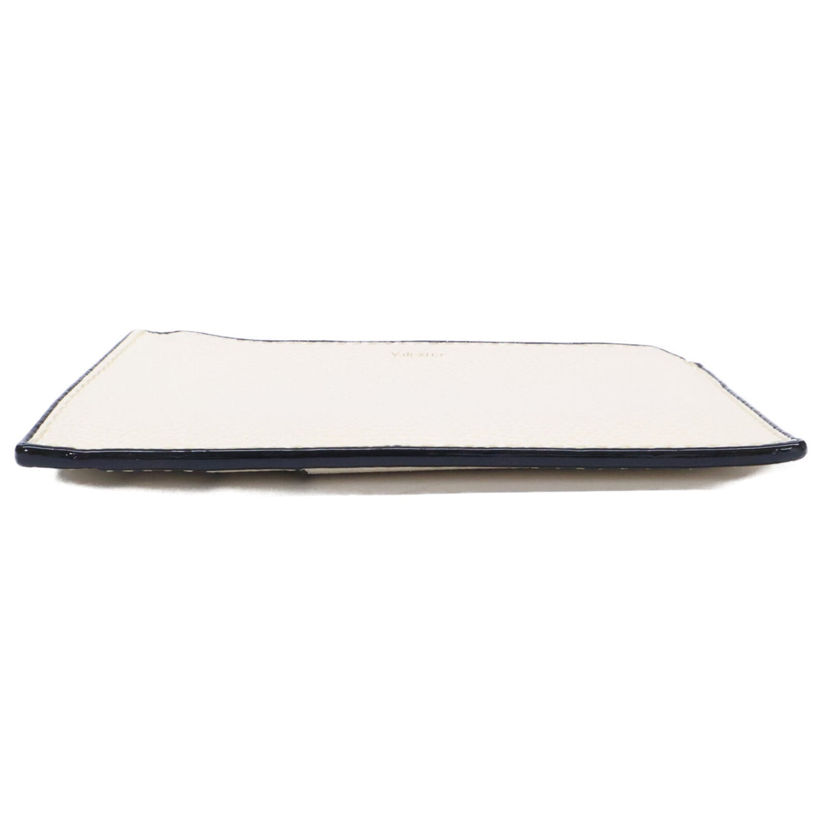 Valextra White Leather Coin Purse/Coin Case (Pre-Owned)