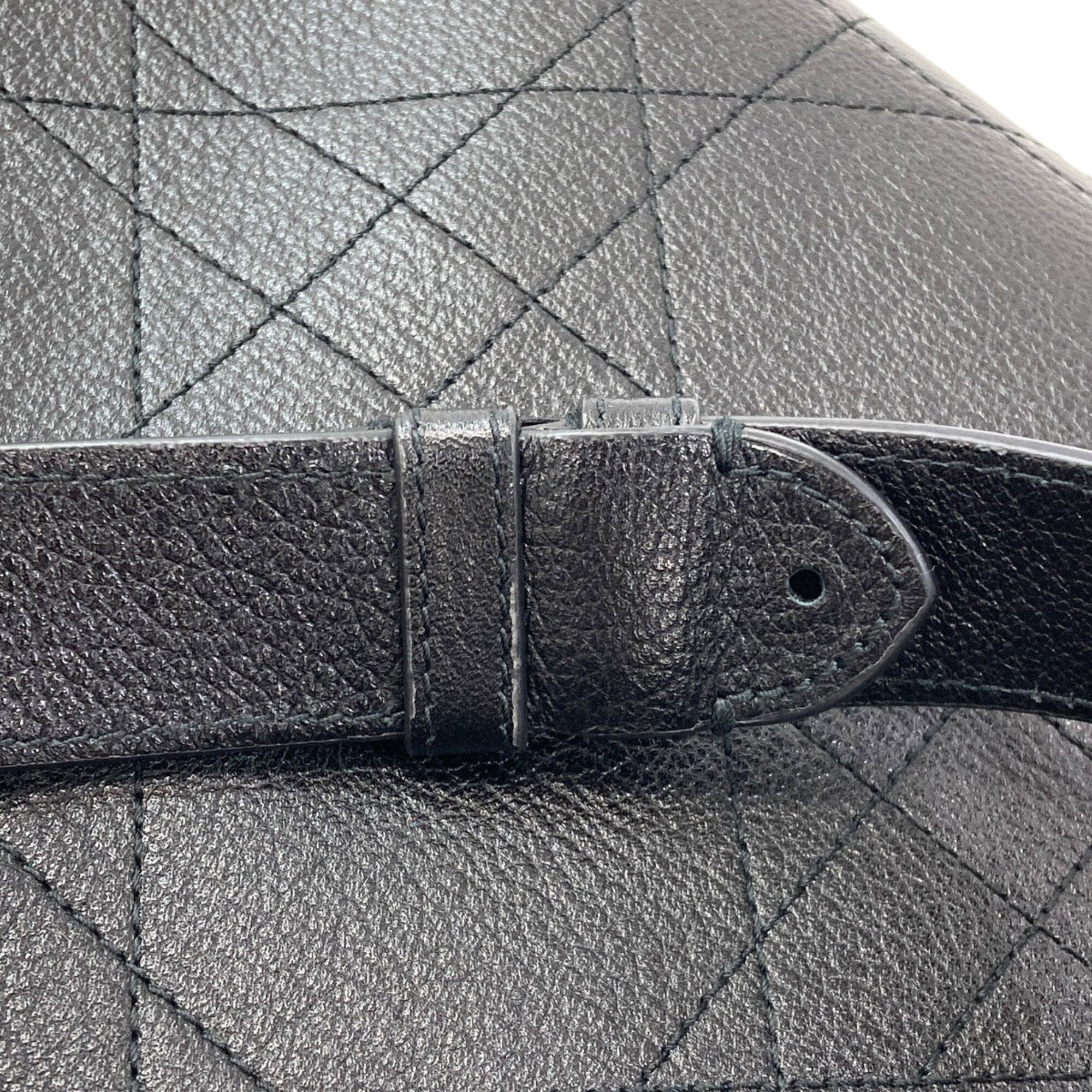 Christian Dior Black Leather Handbag (Pre-Owned)