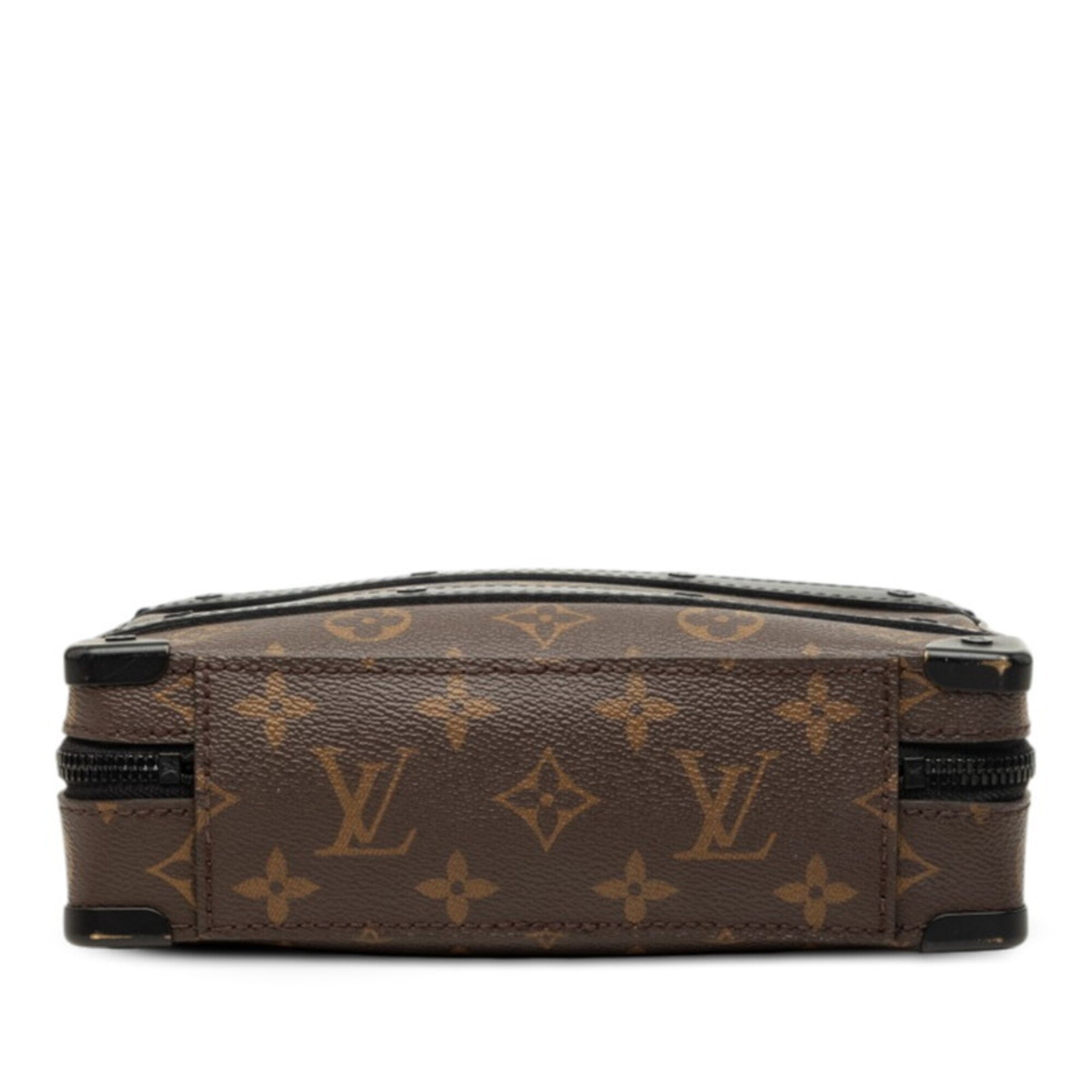 Louis Vuitton Brown Pvc Leather Shoulder Bag (Pre-Owned)