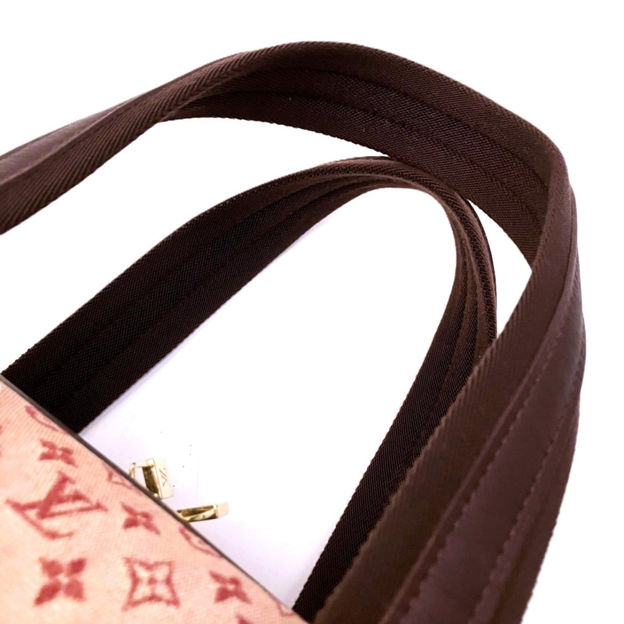 Louis Vuitton Monogram Mini Red Color Monogram Leather Handbag (Pre-Owned)