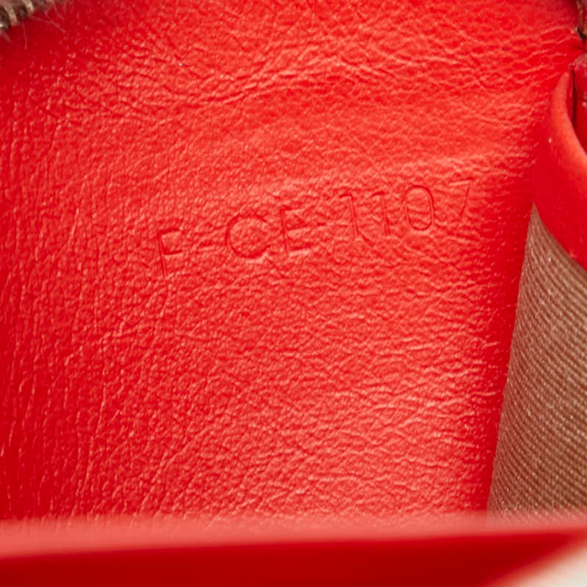 Celine Brown Leather Long Wallet (Bi-Fold) (Pre-Owned)