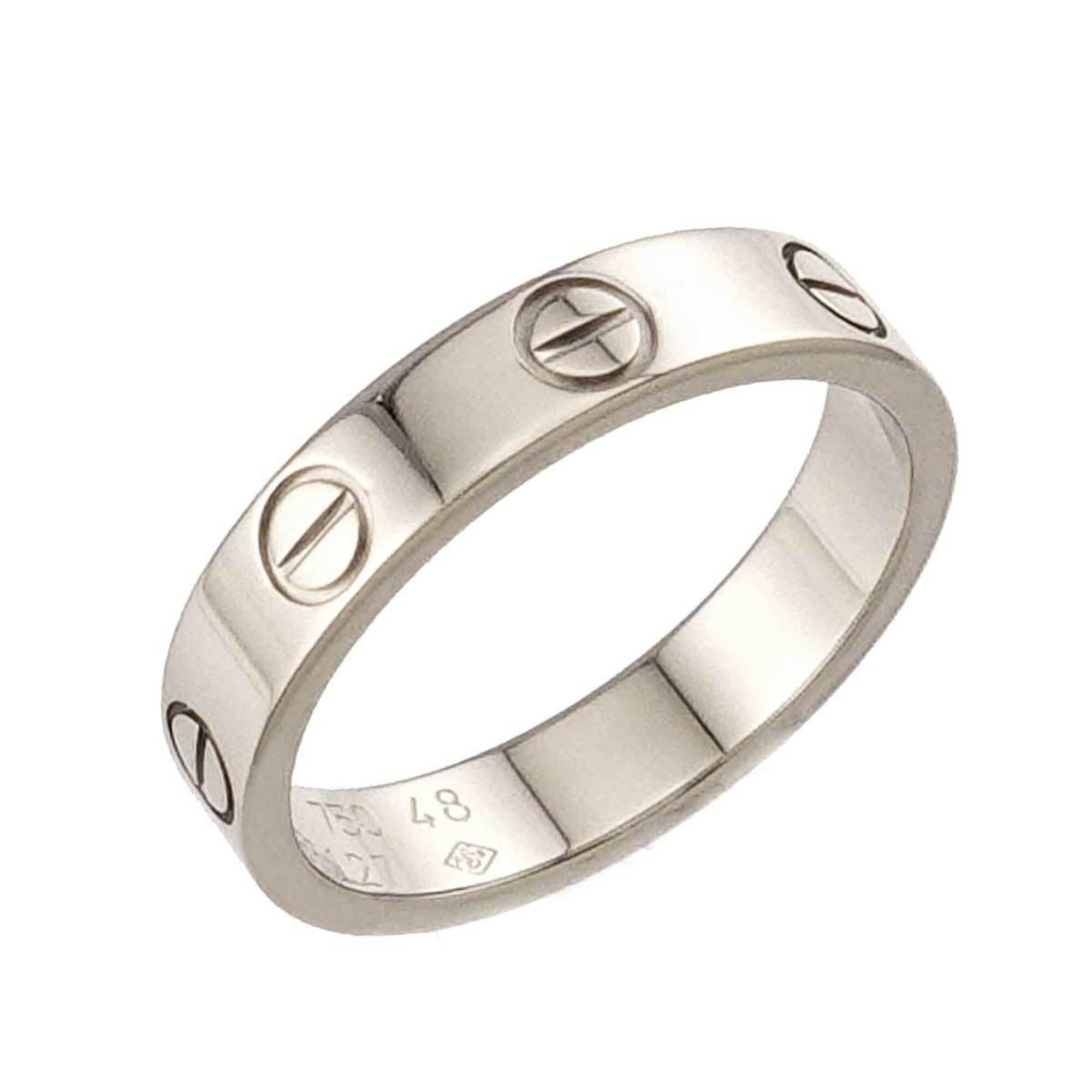 Cartier White Gold (18K) Band Ring (Pre-Owned)