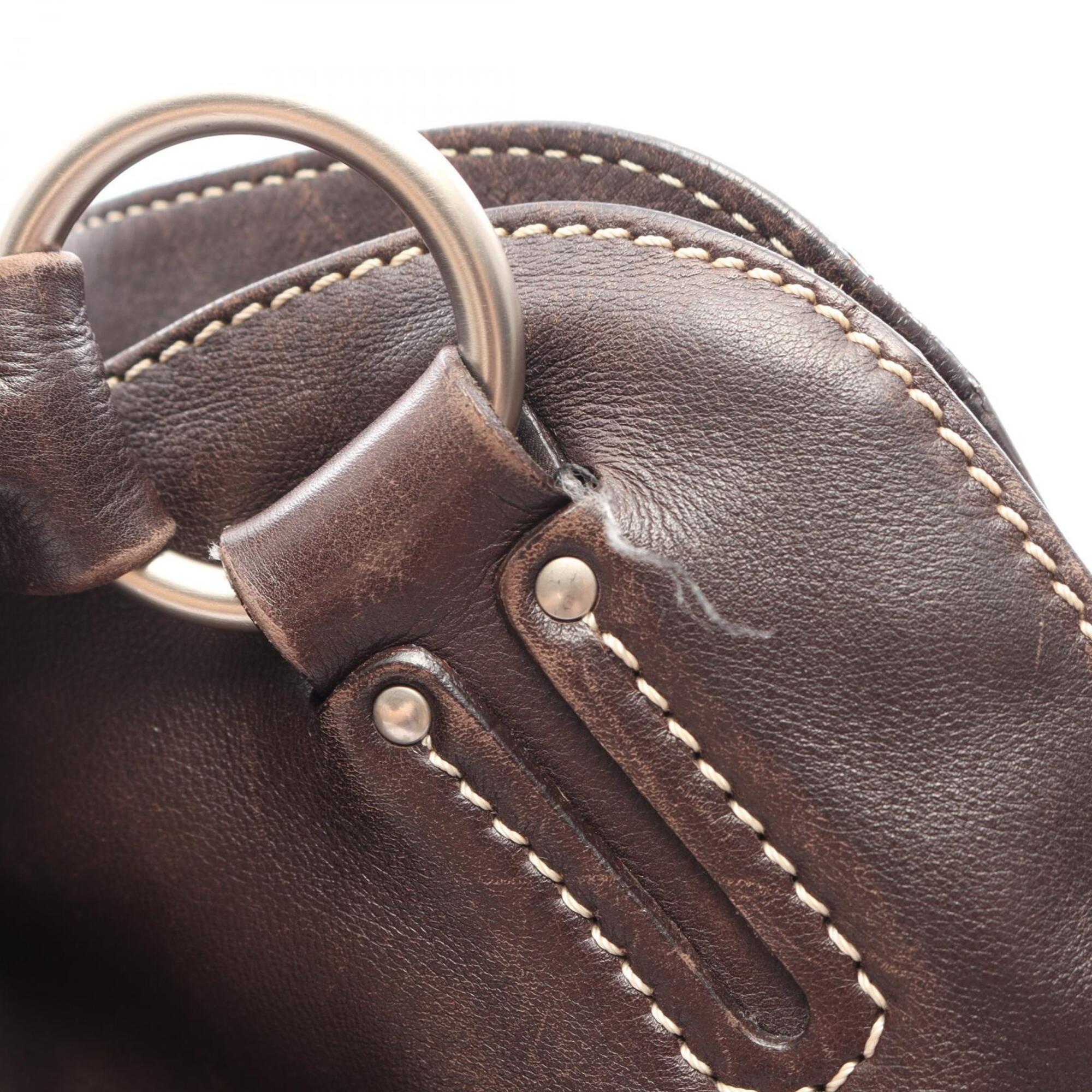 Celine Brown Leather Handbag (Pre-Owned)