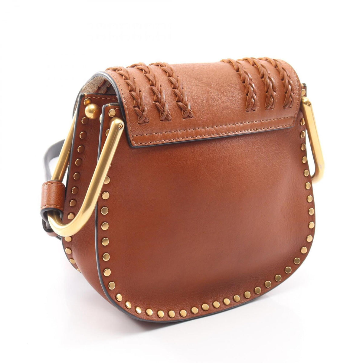 Chloé Brown Leather Suede Handbag Shoulder Bag (Pre-Owned)