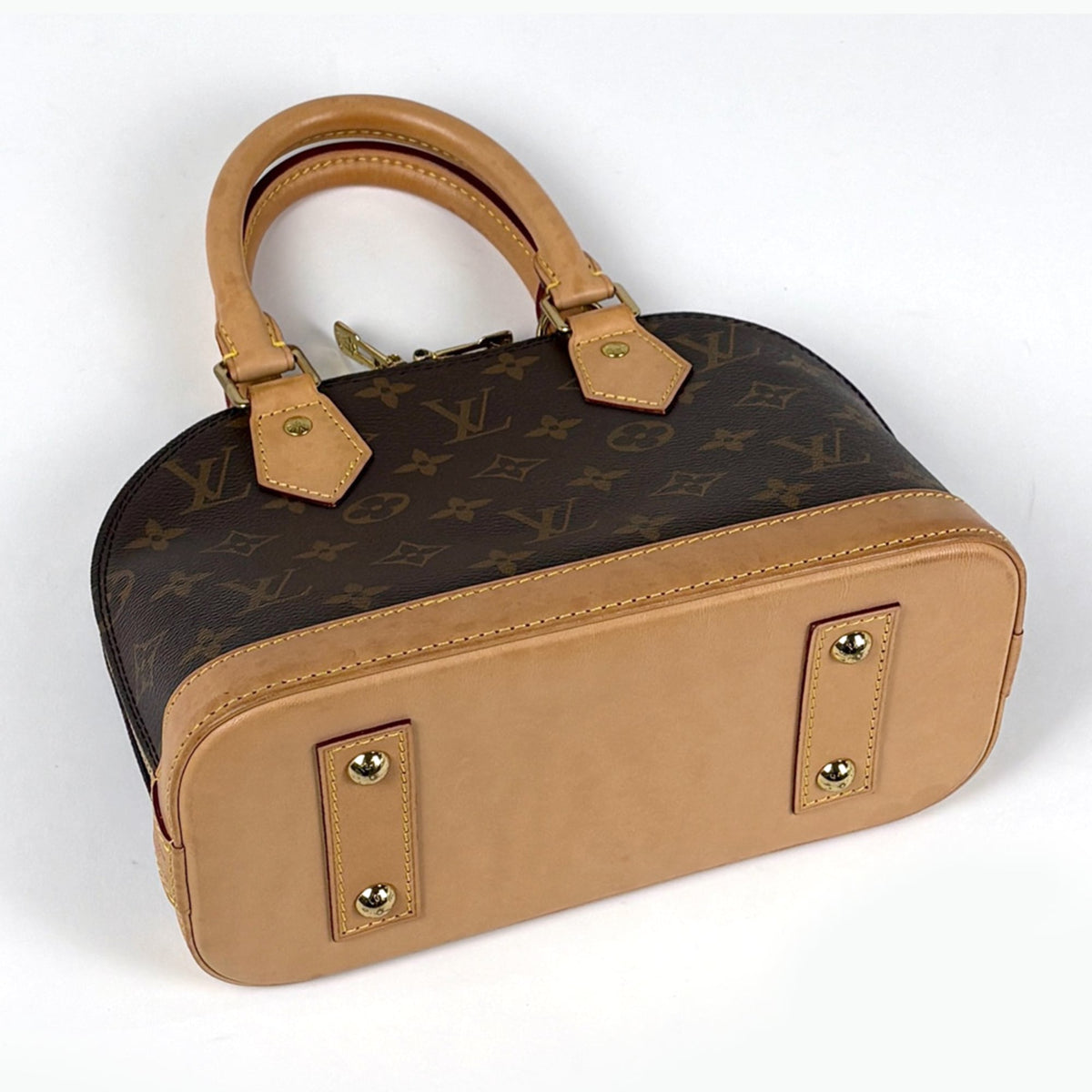 Louis Vuitton Brown Monogram Handbag (Pre-Owned)