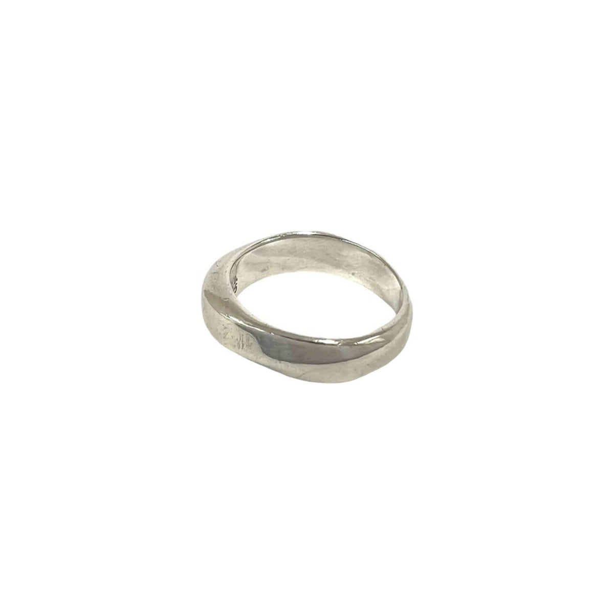 Tiffany Silver Silver 925 Band Ring (Pre-Owned)