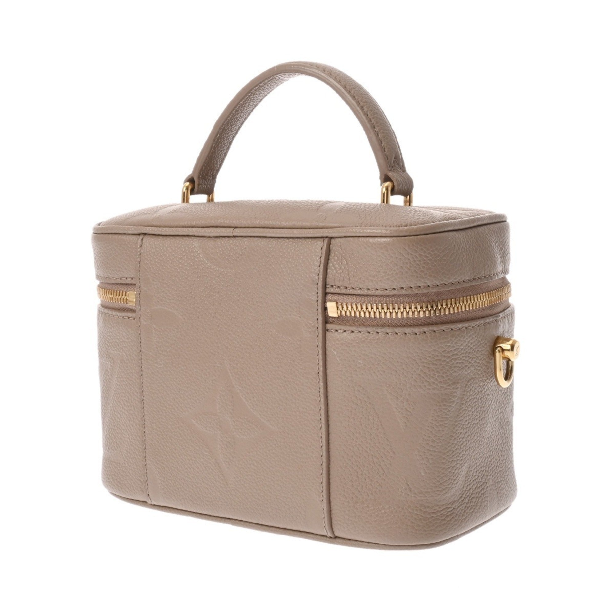Louis Vuitton Cream Tourterelle Leather Vanity Bag (Pre-Owned)