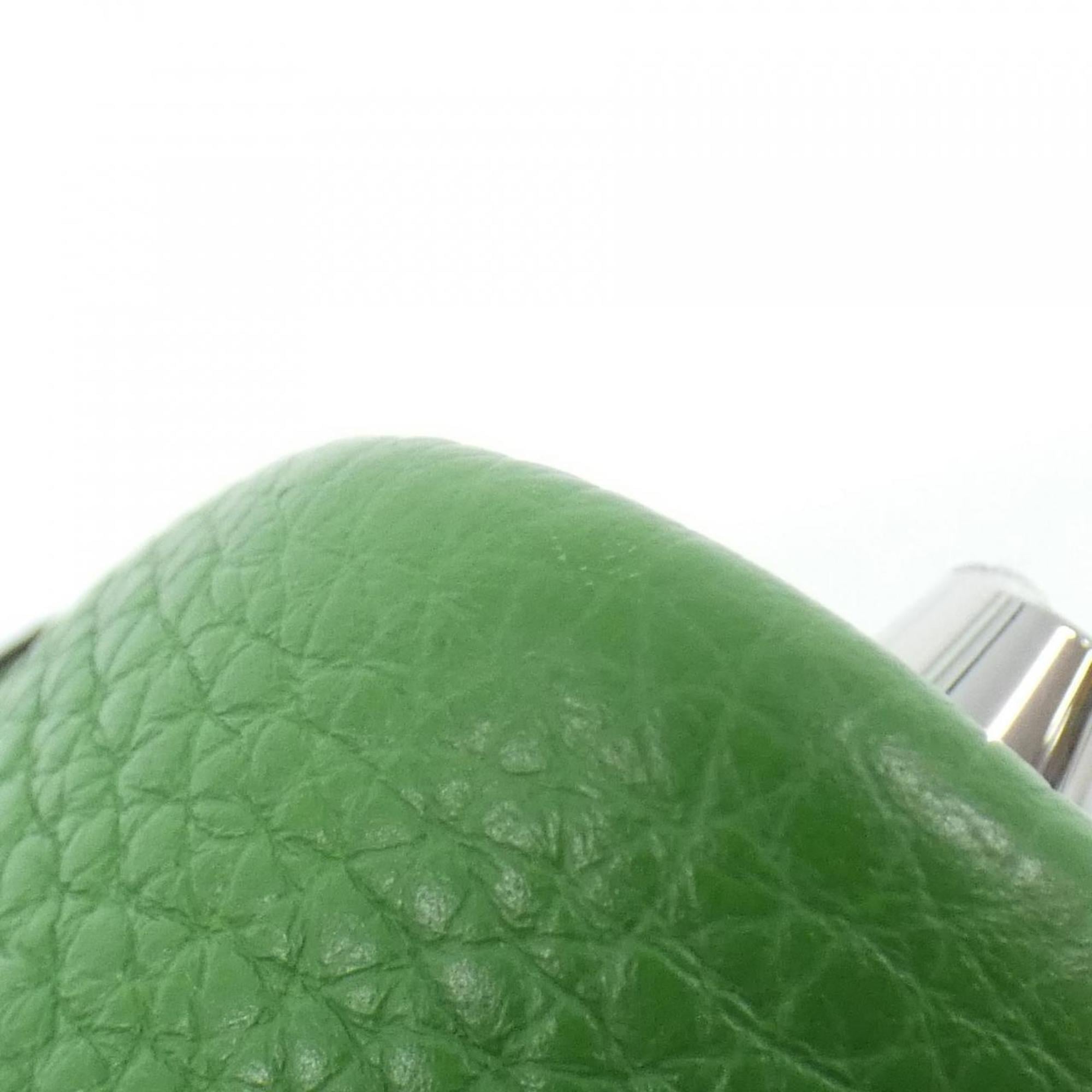 Hermes Picotin Vert Taurillon Clemence Leather Handbag (Pre-Owned)