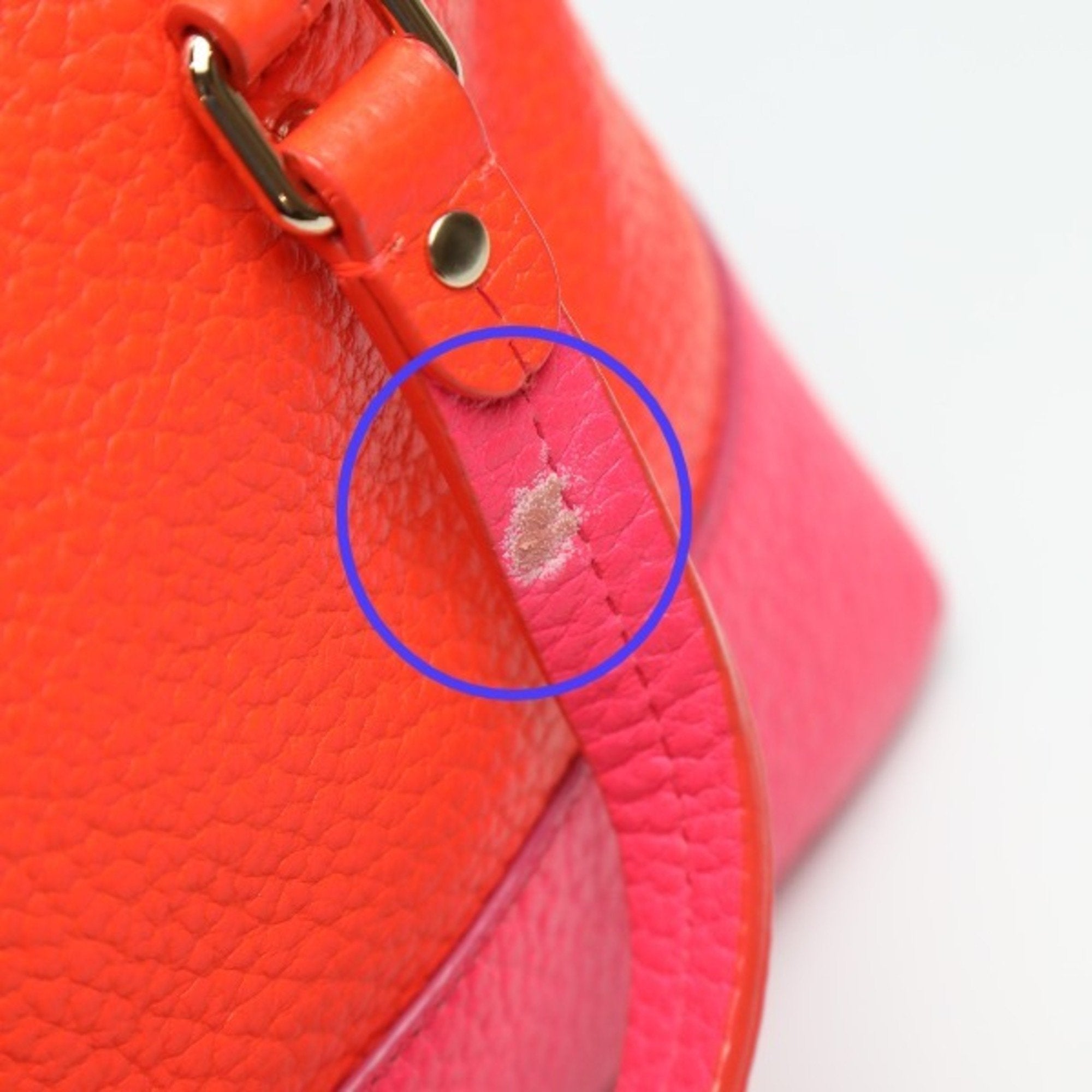 Kate Spade Orange Pink Handbag (Pre-Owned)