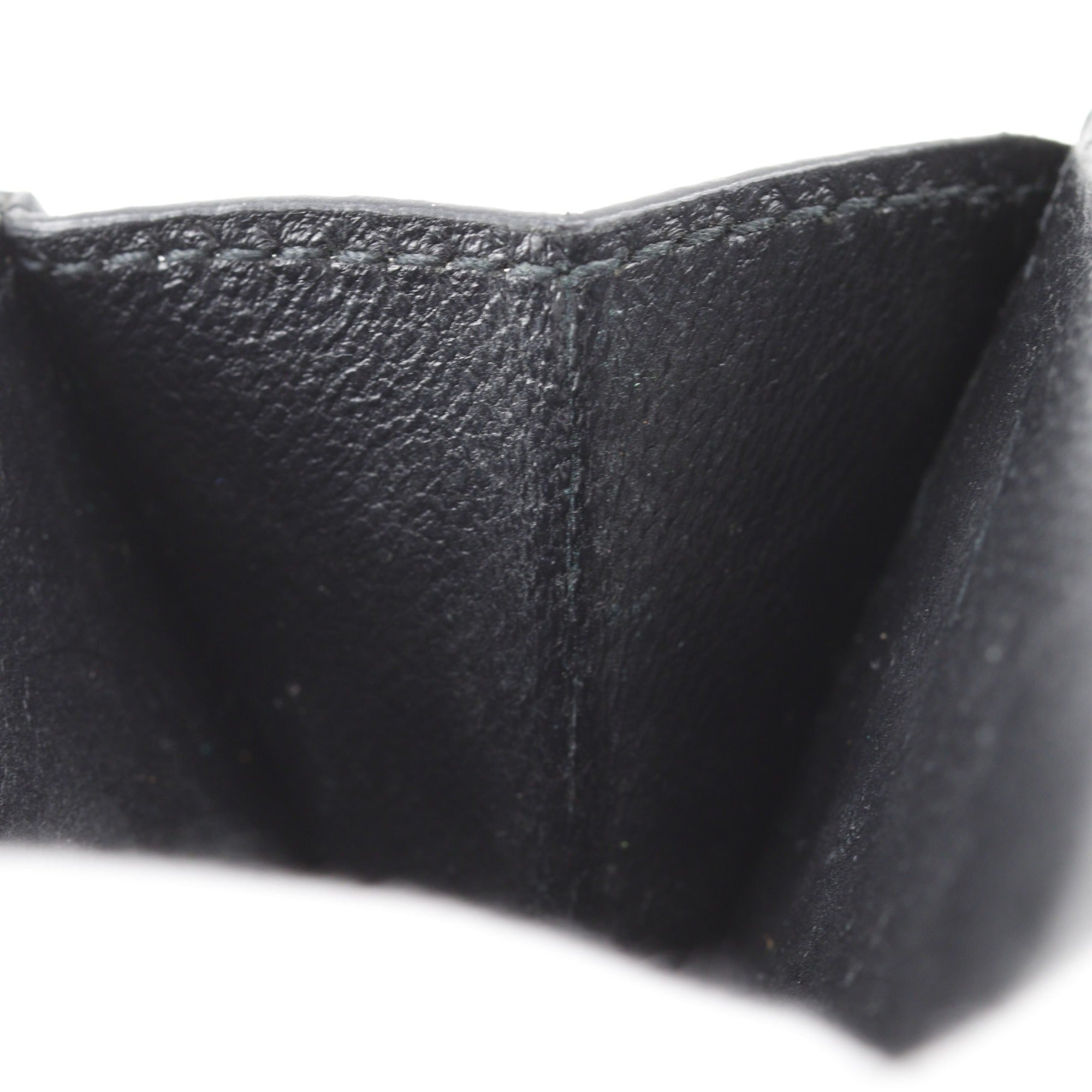 Balenciaga Black Leather Wallet (Tri-Fold) (Pre-Owned)