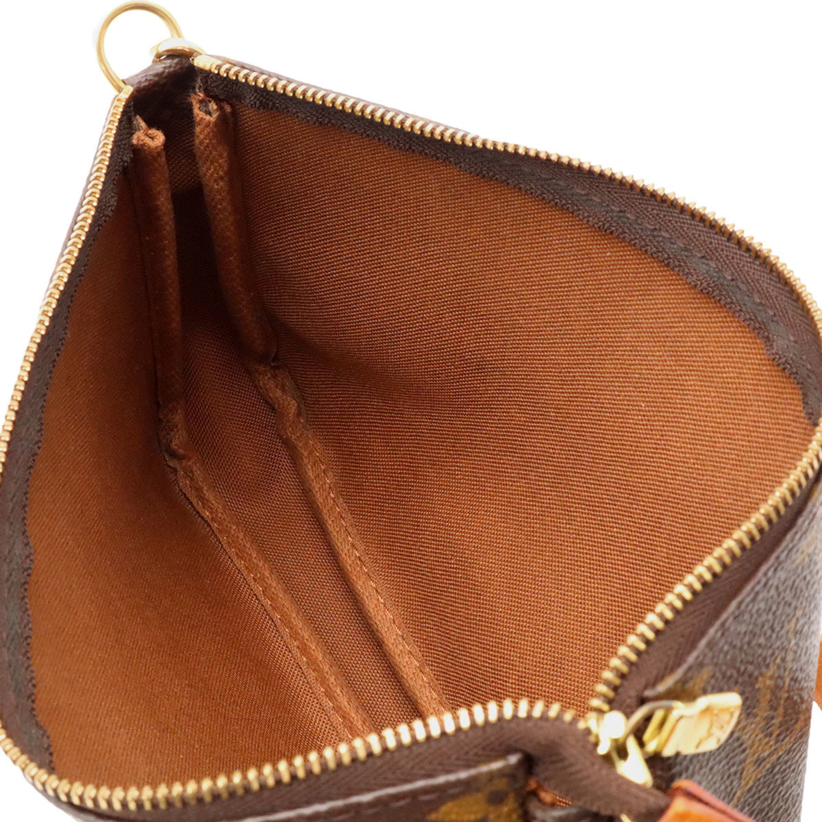 Louis Vuitton Brown Monogram Monogram Handbag Pochette Pouch (Pre-Owned)