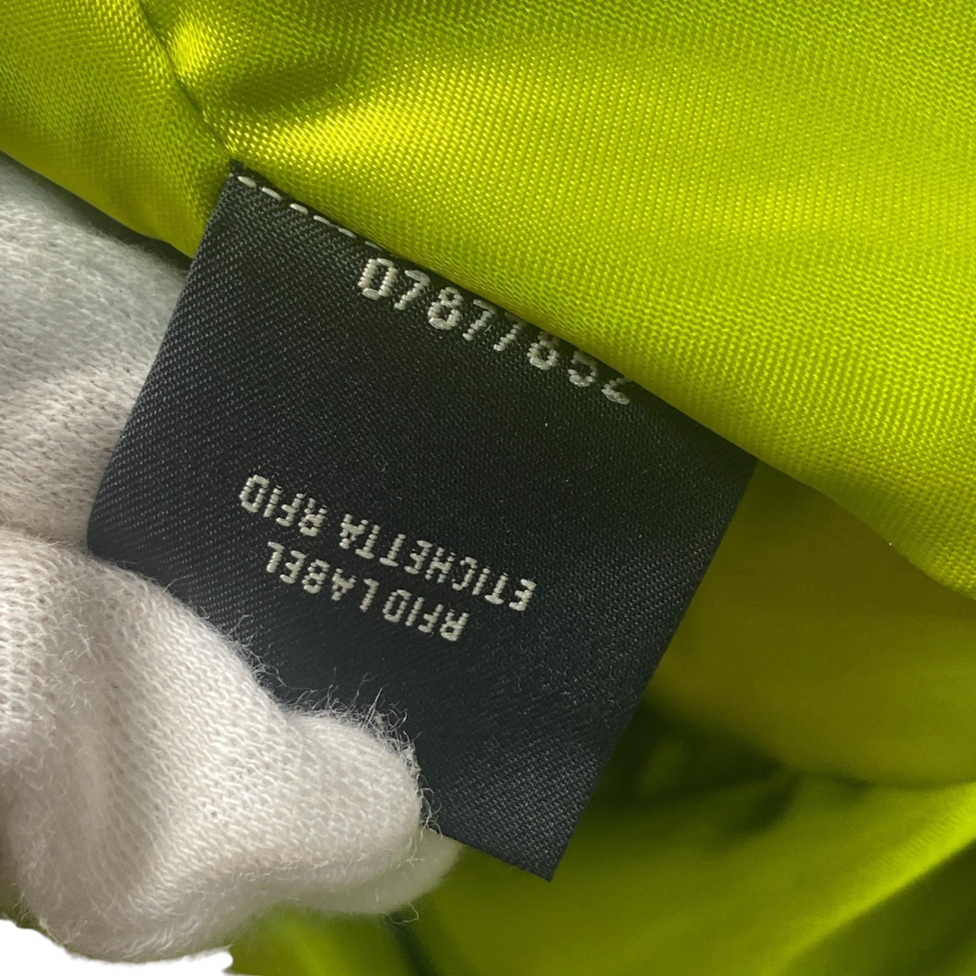 Fendi Green Yellow Nylon Eco-Bag Tote Bag (Pre-Owned)