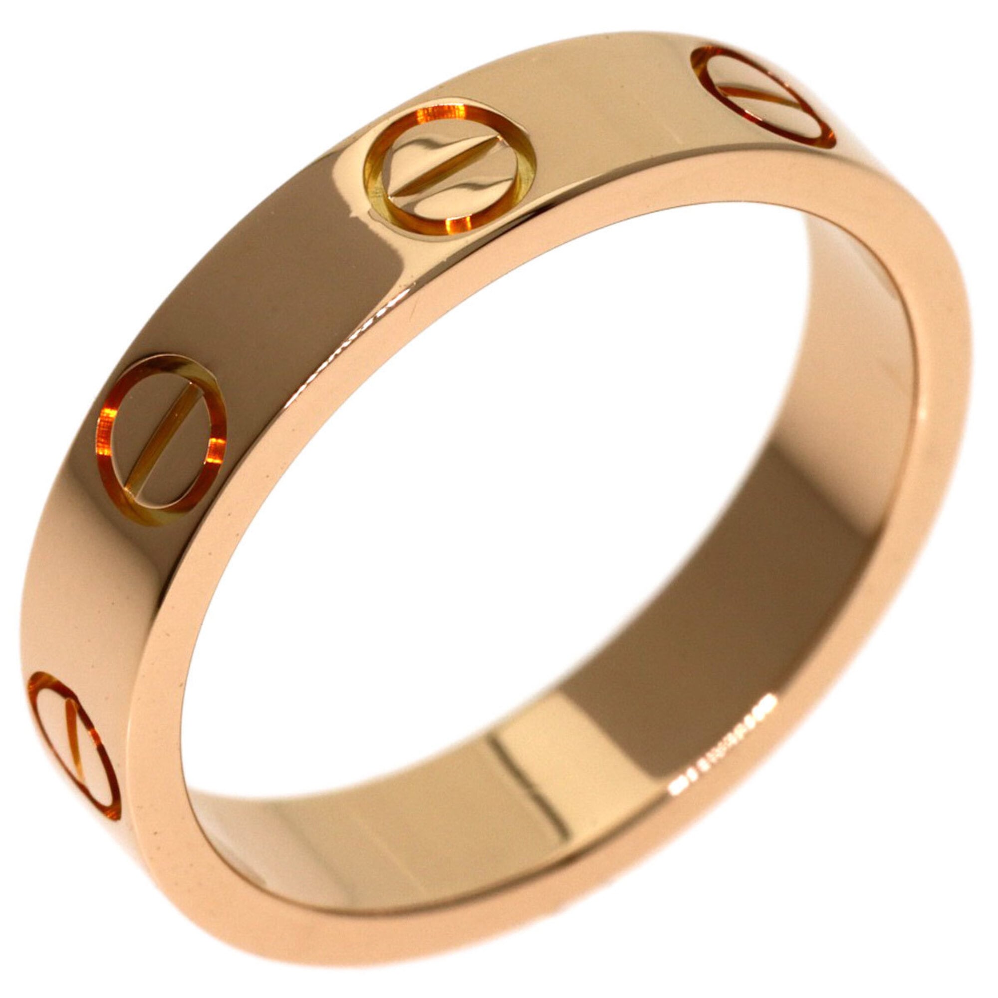 Cartier Pink Gold (18K) Band Ring (Pre-Owned)