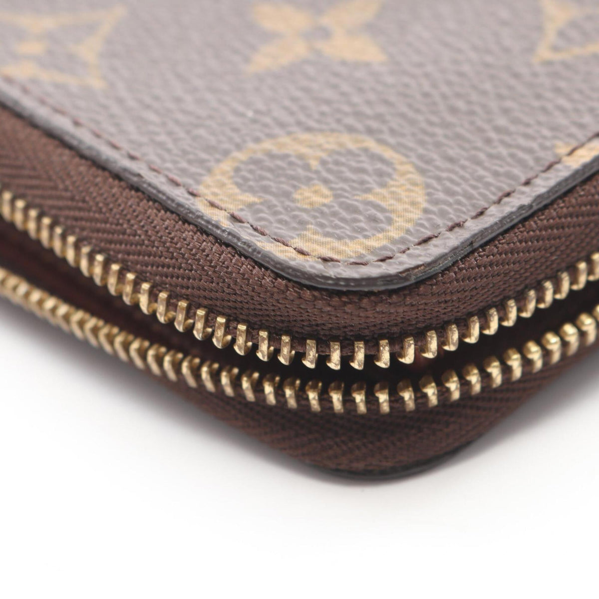 Louis Vuitton Brown Pvc Coin Purse/Coin Case (Pre-Owned)