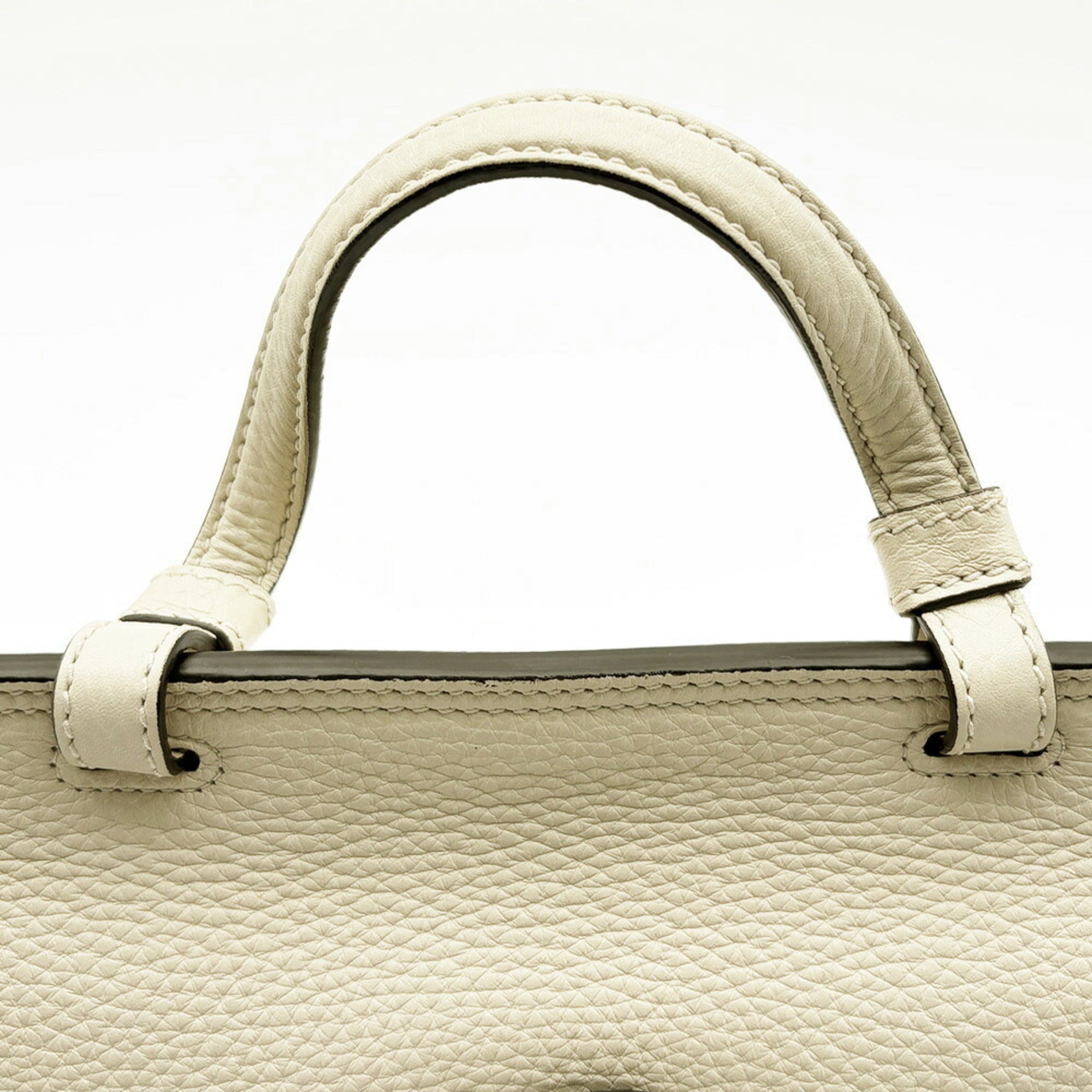 Gucci Bamboo Ivory Multi-Color Leather Shoulder Bag (Pre-Owned)