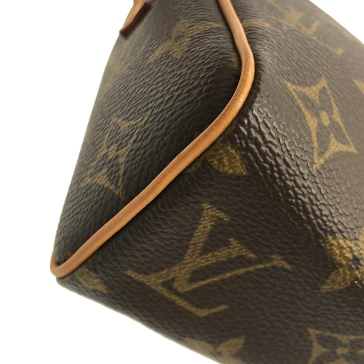 Louis Vuitton Marron Coated Canvas Handbag (Pre-Owned)