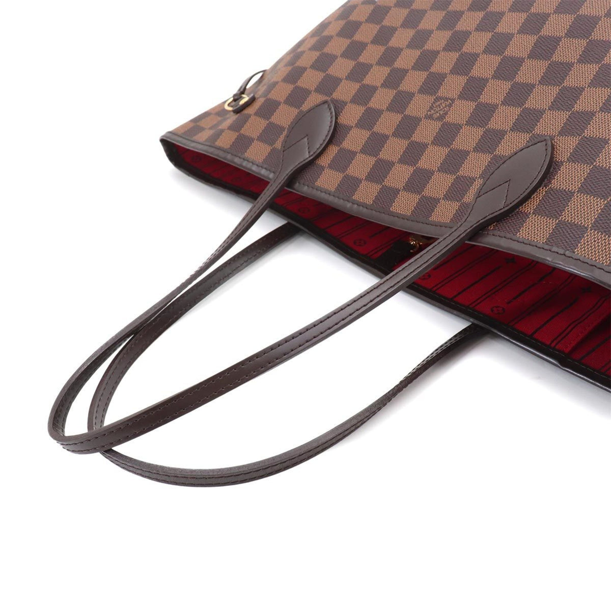 Louis Vuitton Cerise Ebene Damier Canvas Handbag Tote Bag (Pre-Owned)
