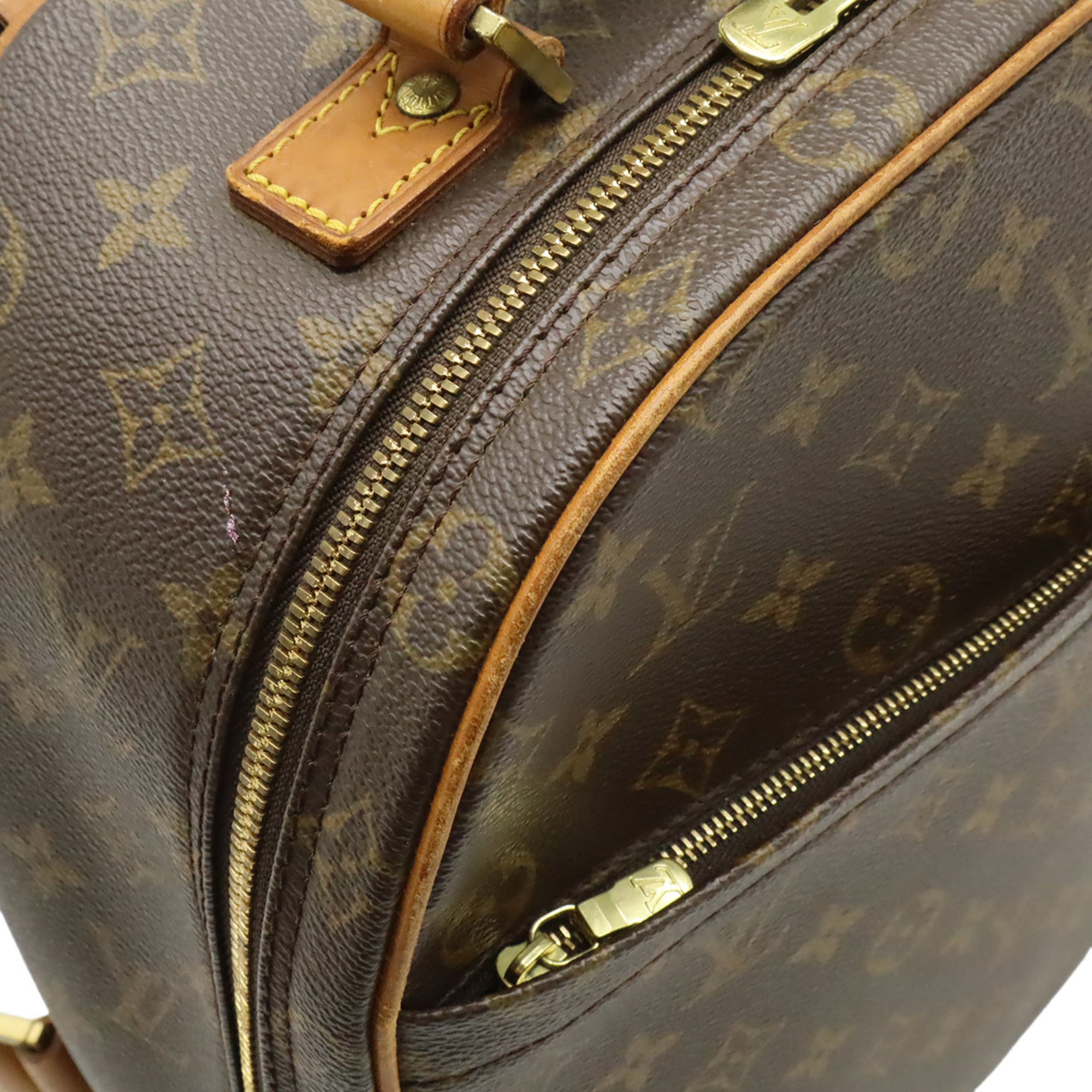 Louis Vuitton Brown Monogram Canvas Pvc Coated Canvas Handbag Shoulder Bag (Pre-Owned)