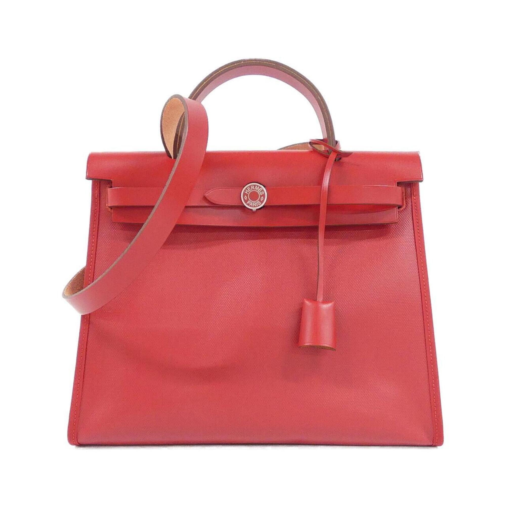 Hermes Red Color Handbag Pouch (Pre-Owned)