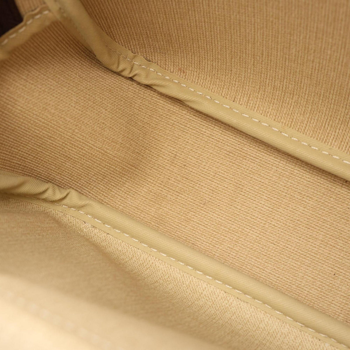 Louis Vuitton Brown Coated Canvas Monogram Leather Handbag Shoulder Bag (Pre-Owned)