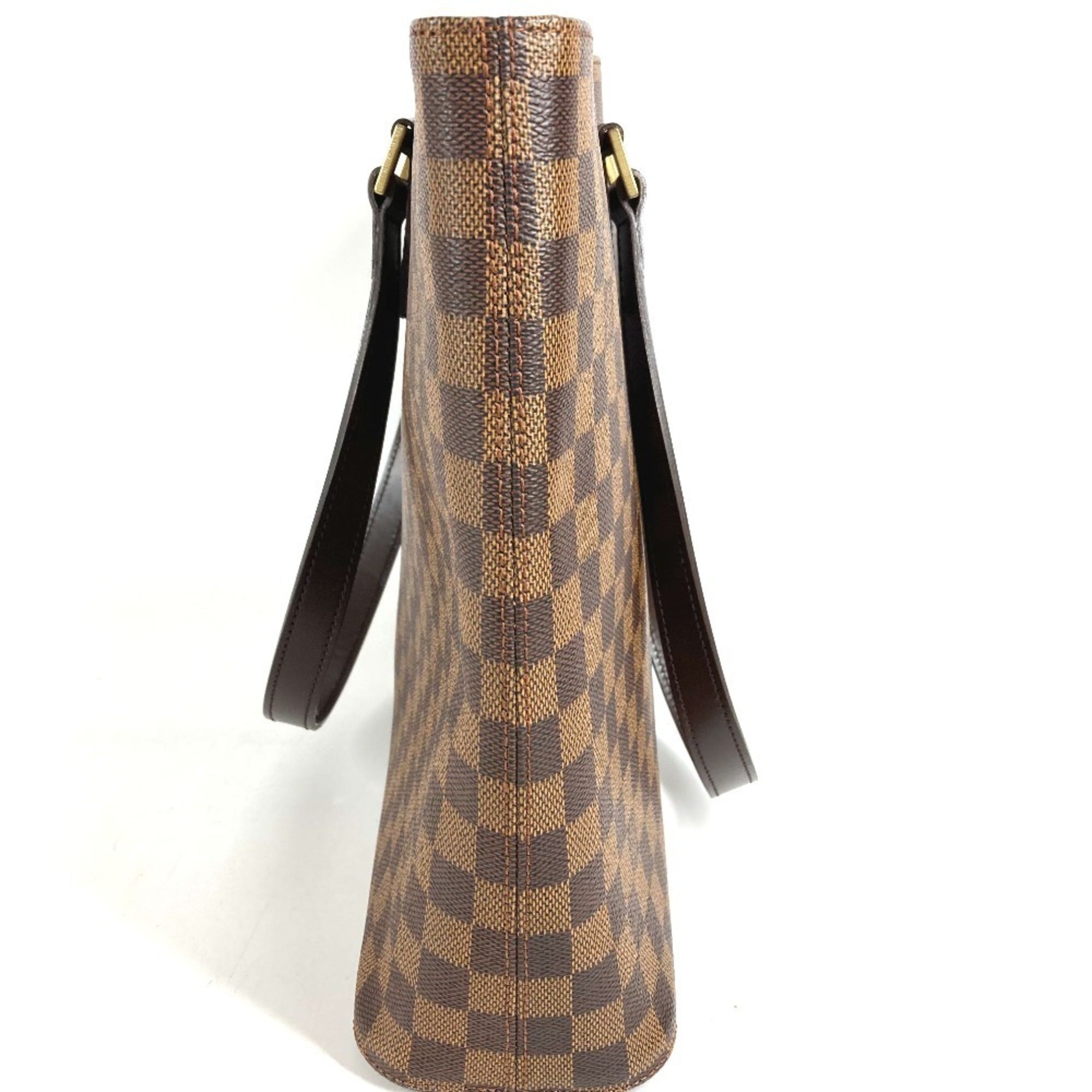 Louis Vuitton Brown Damier Canvas Ebene Damier Canvas Shoulder Bag Tote Bag (Pre-Owned)