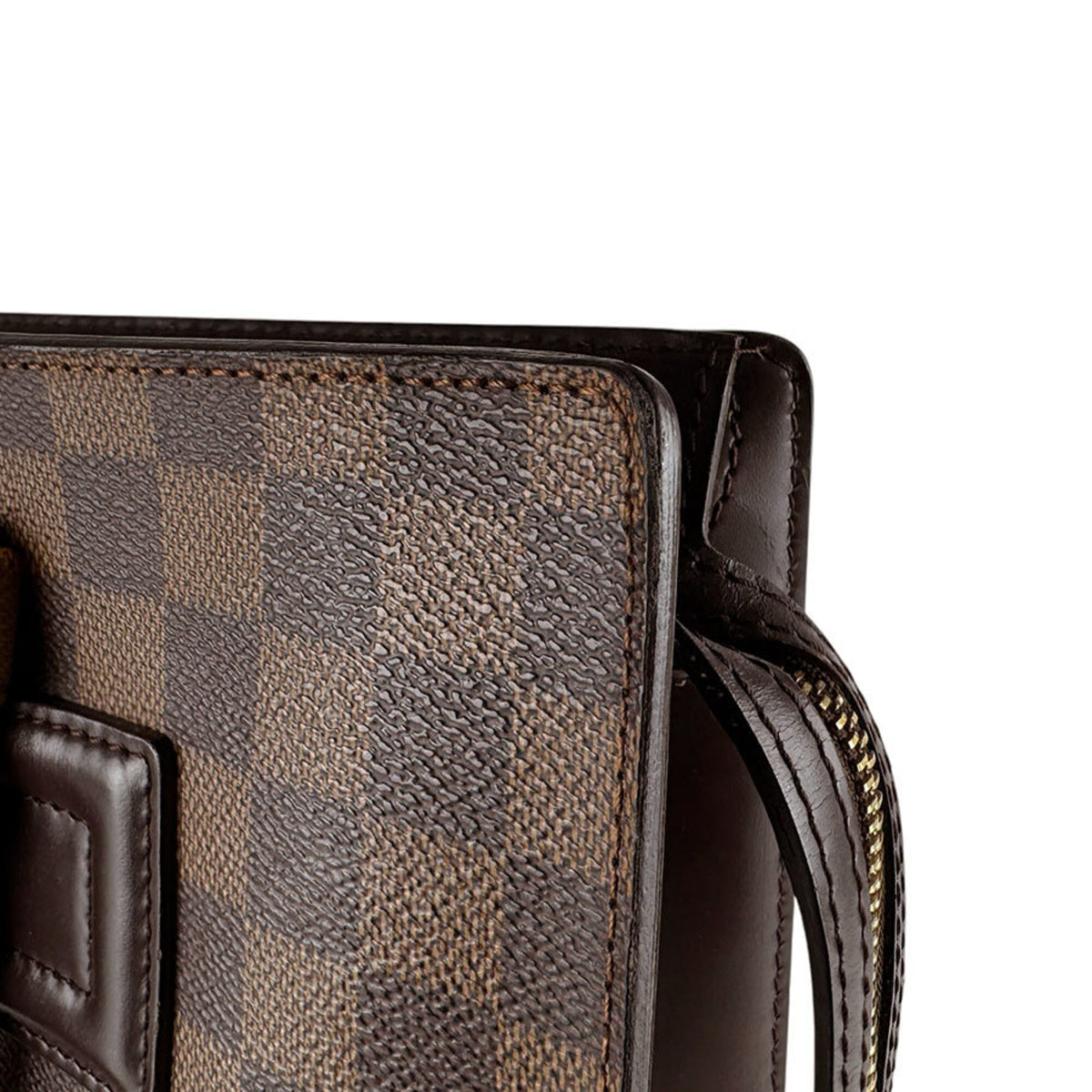 Louis Vuitton Damier Canvas Ebene Damier Canvas Handbag (Pre-Owned)