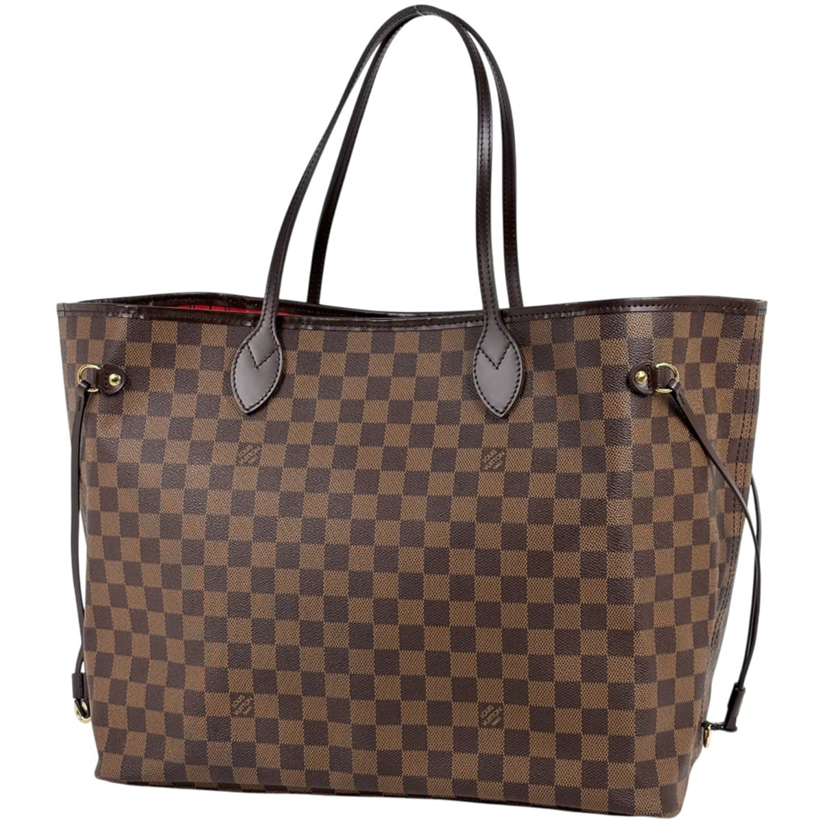 Louis Vuitton Brown Damier Canvas Damier Canvas Shoulder Bag Tote Bag (Pre-Owned)