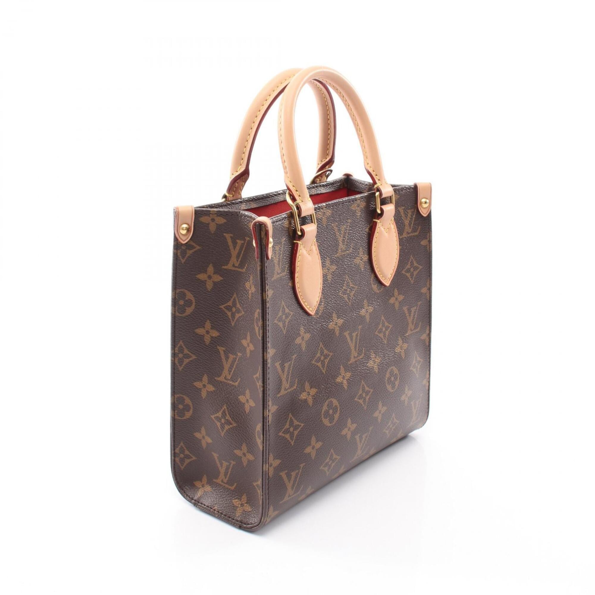 Louis Vuitton Brown Monogram Pvc Leather Handbag (Pre-Owned)