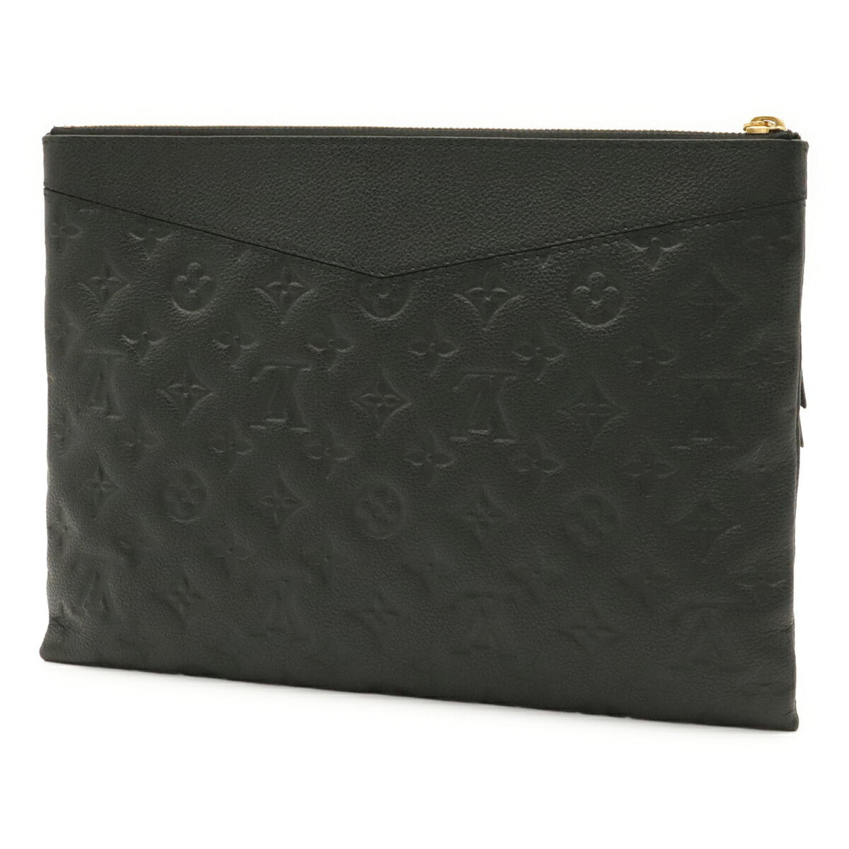 Louis Vuitton Black Monogram Noir Monogram Empreinte Clutch Bag Pouch (Pre-Owned)