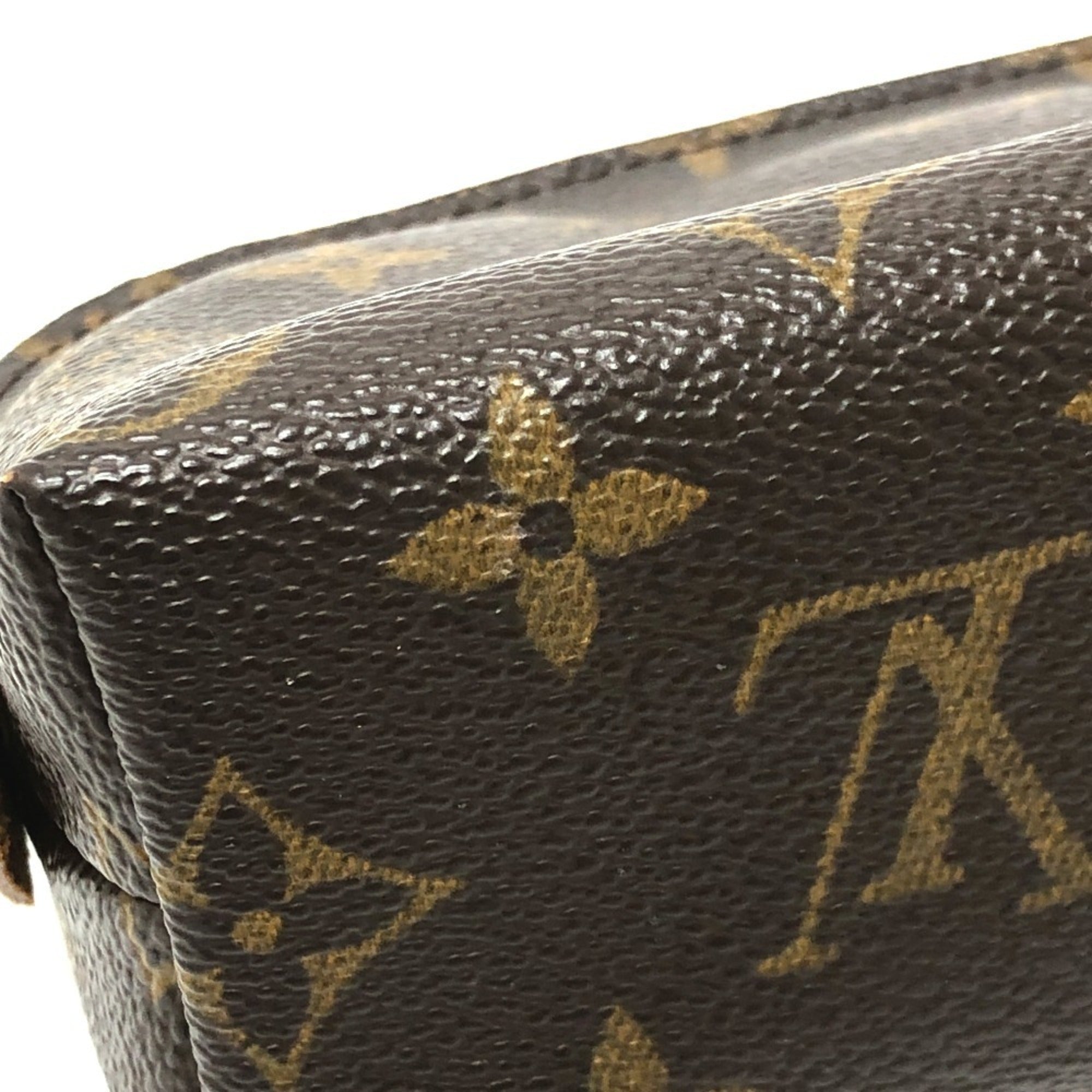Louis Vuitton Brown Monogram Canvas Pouch (Pre-Owned)
