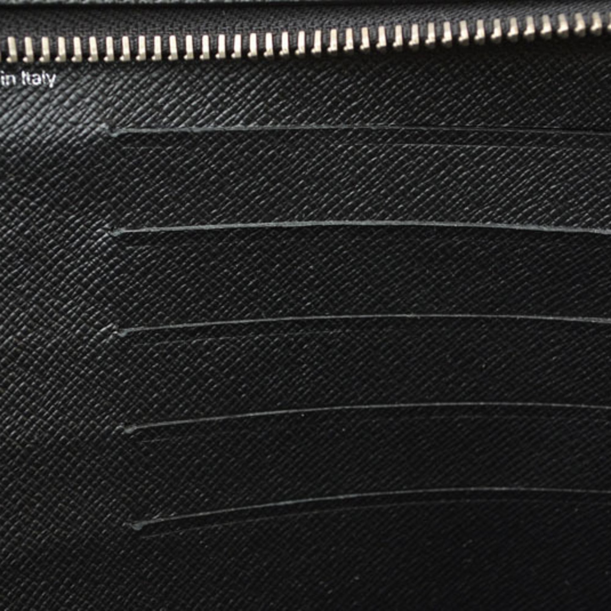 Louis Vuitton Ardoise Black Taiga Leather Clutch Bag (Pre-Owned)