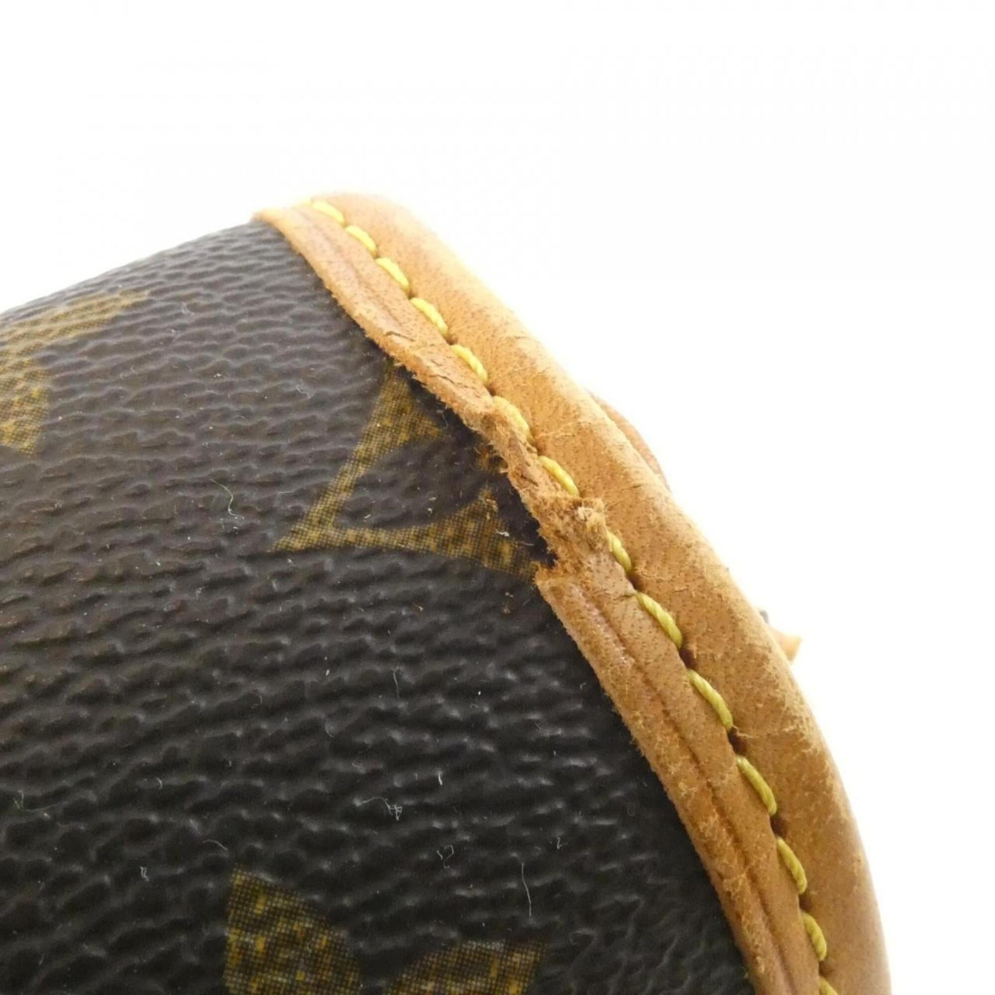 Louis Vuitton Brown Coated Canvas Shoulder Bag (Pre-Owned)