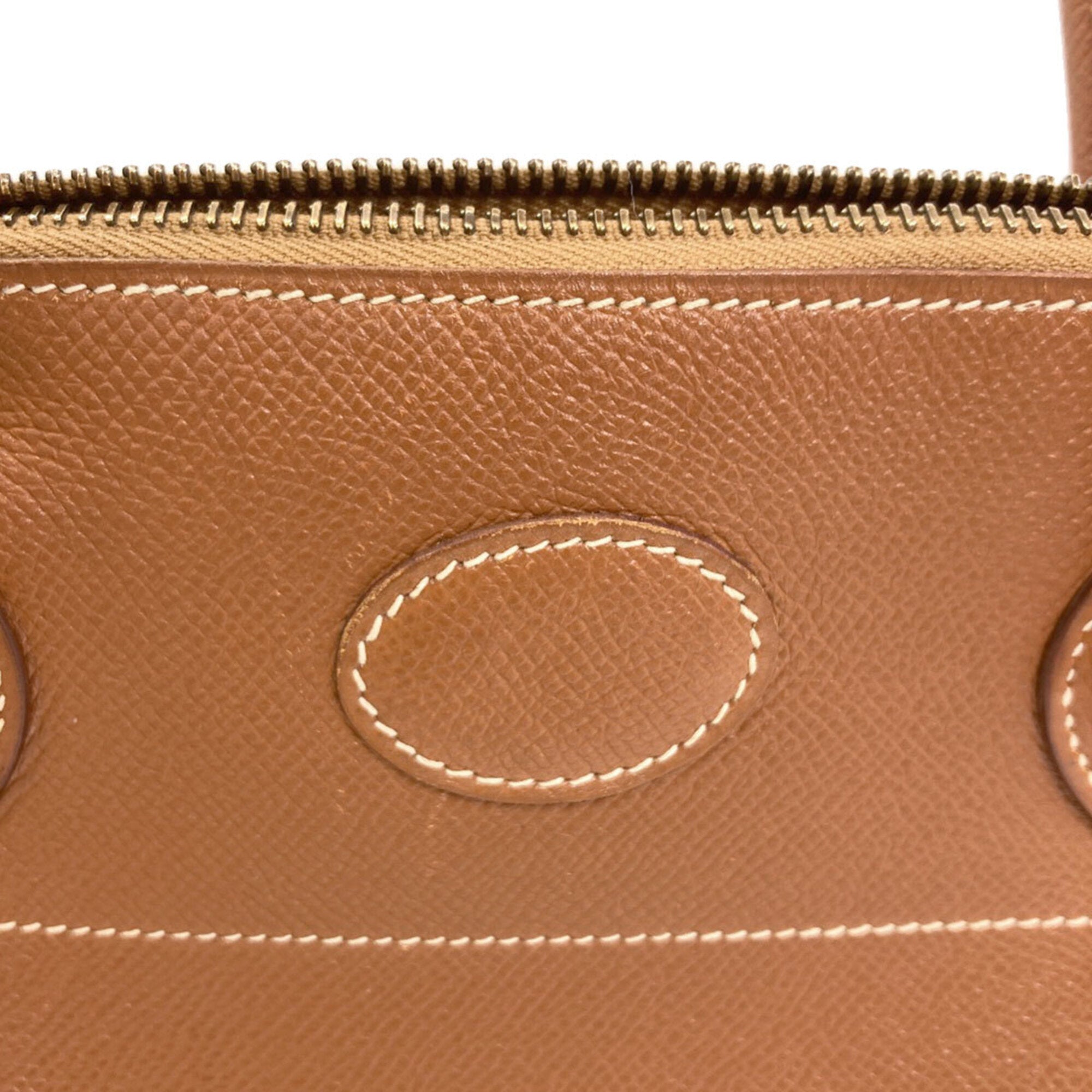 Hermes Gold Epsom Leather Handbag (Pre-Owned)