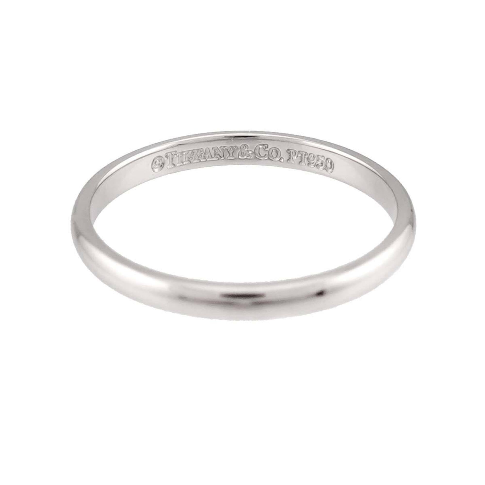 Tiffany Platinum 950 Band Ring (Pre-Owned)